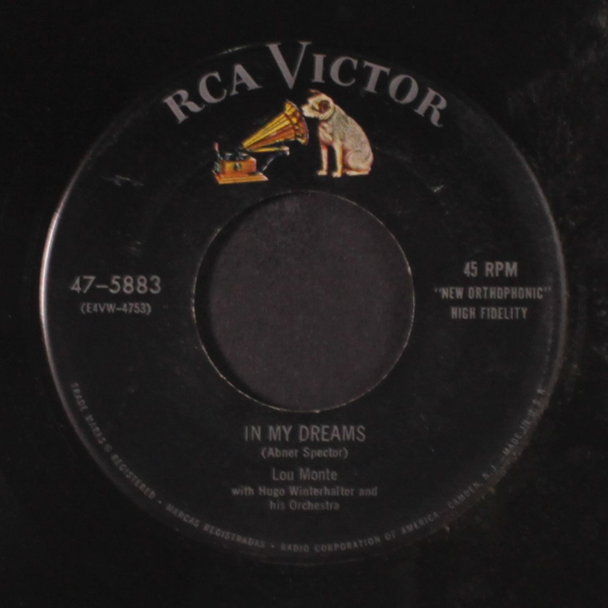 when i hold you in my arms / in my dreams by LOU MONTE