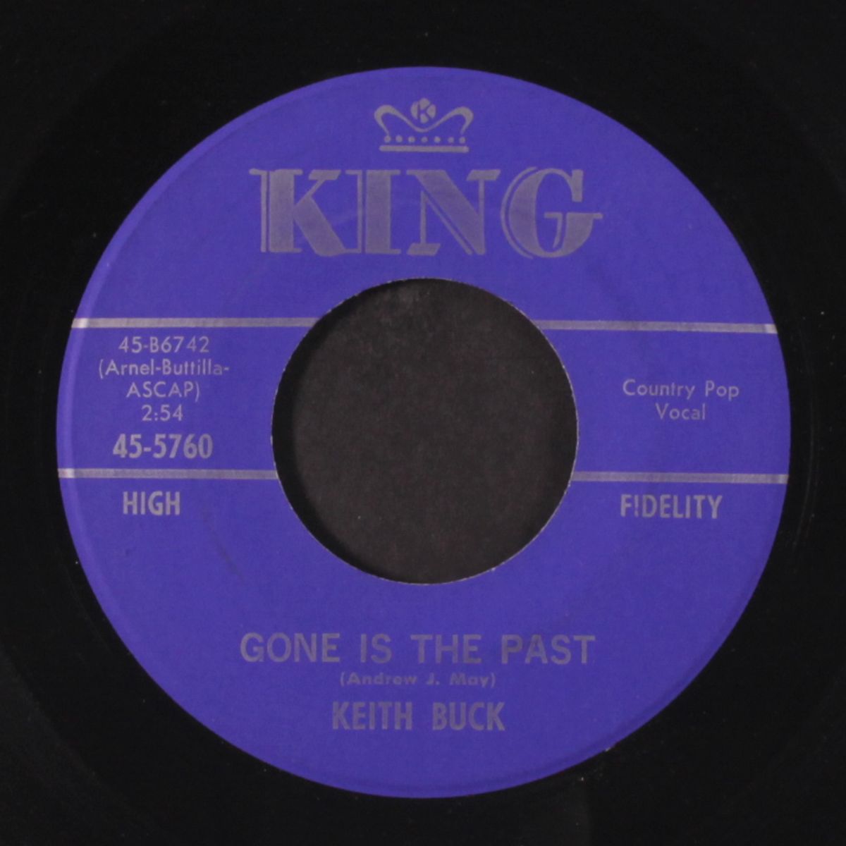 i'm your toy / gone is the past by KEITH BUCK