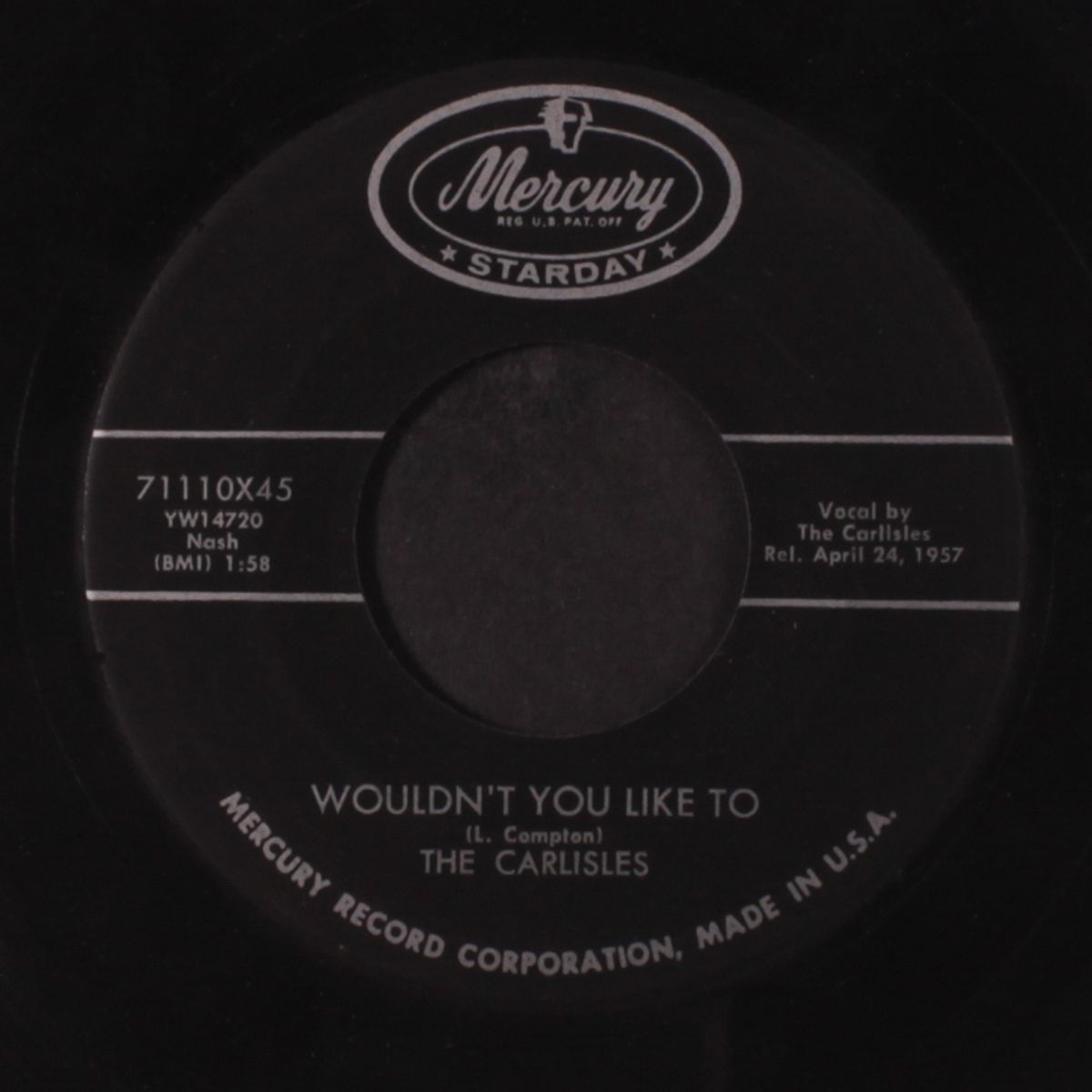 ladder of love / wouldn't you like to by CARLISLES