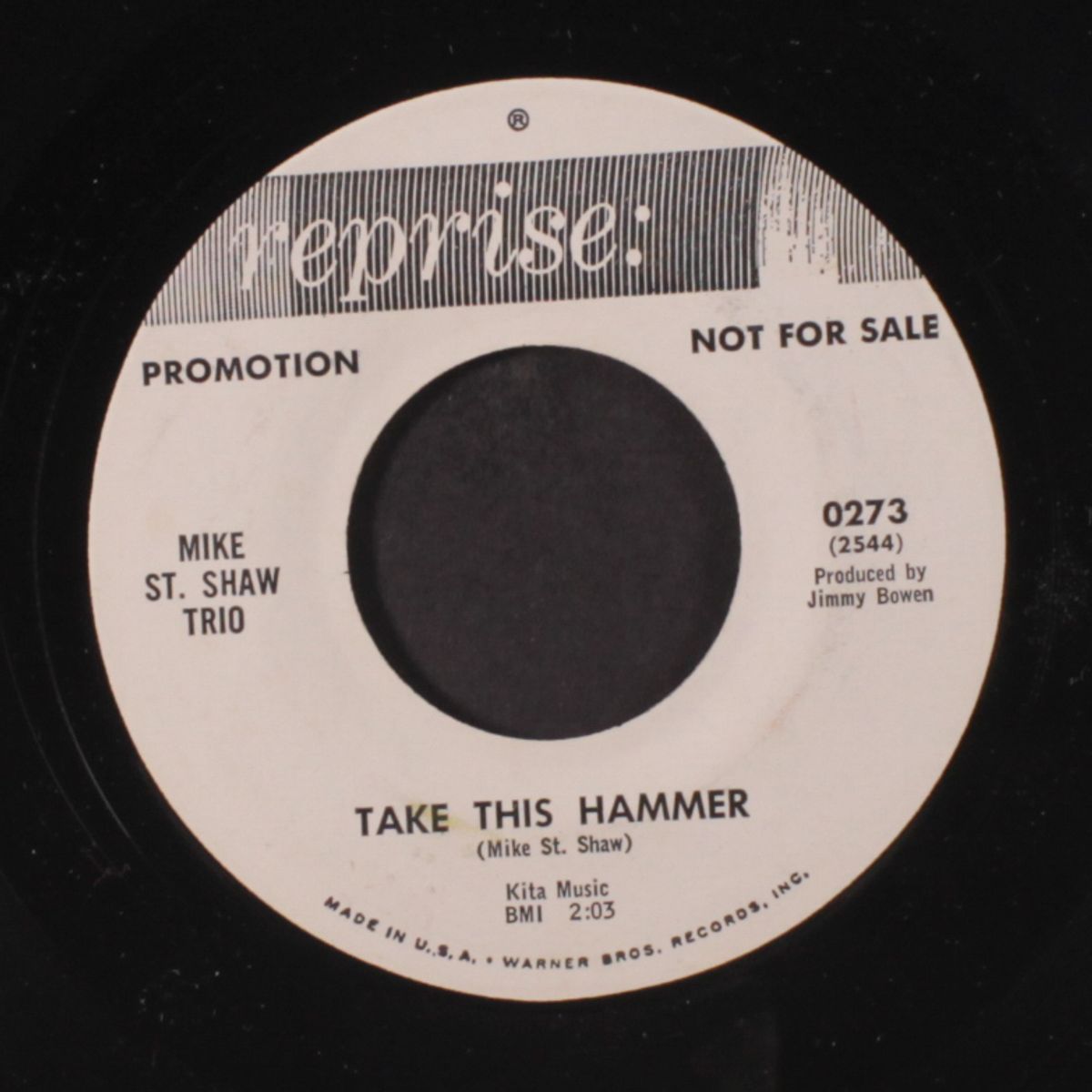 take this hammer / what's that i hear by MIKE ST SHAW