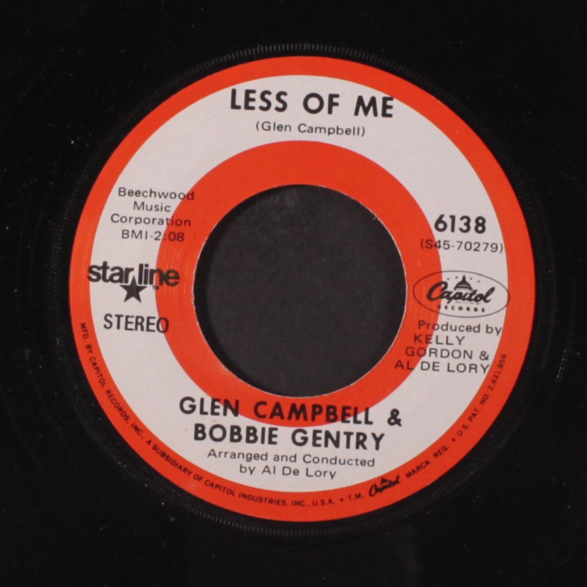 less of me / let it be me by GLEN CAMPBELL & BOBBIE GENTRY