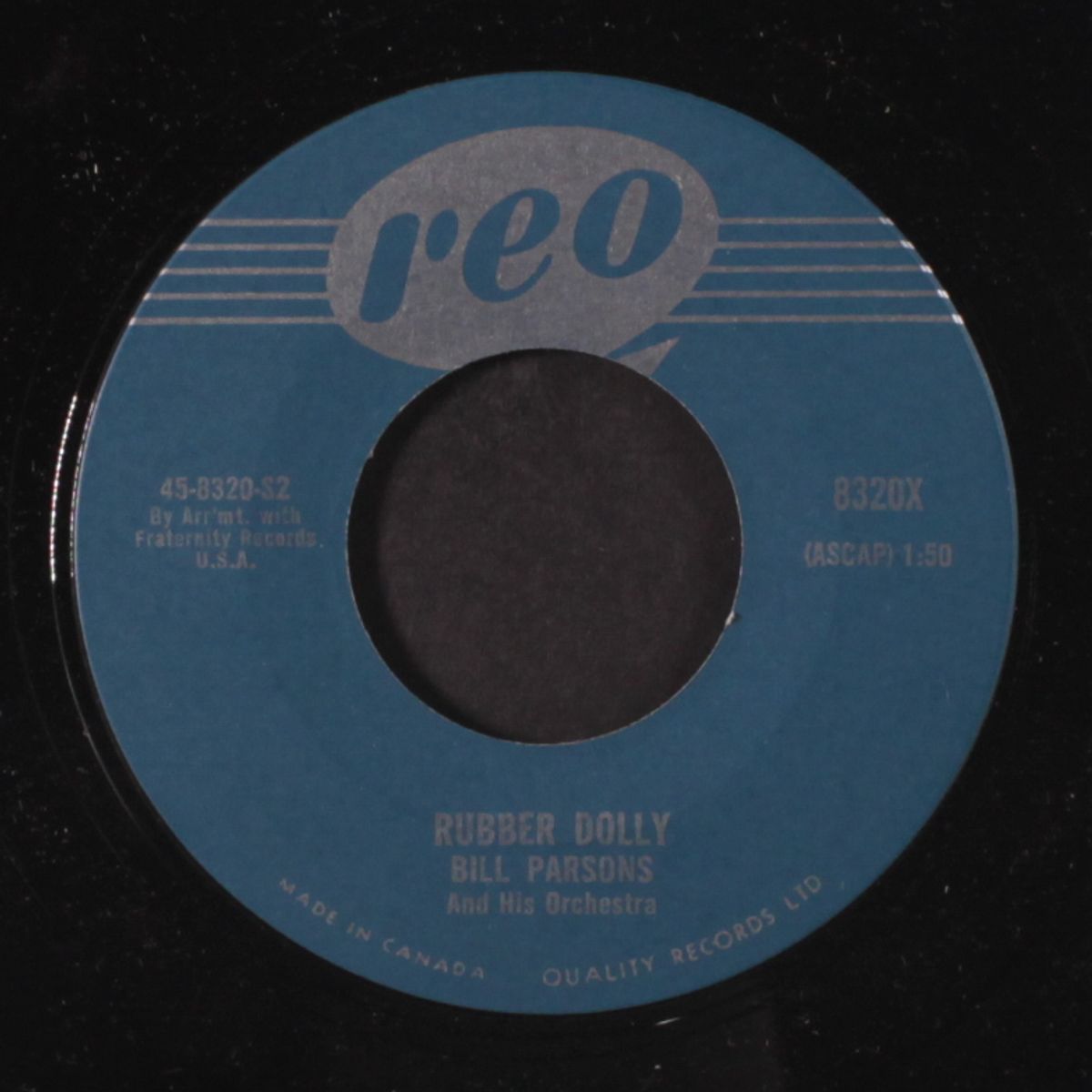 the all american boy / rubber dolly by BILL PARSONS