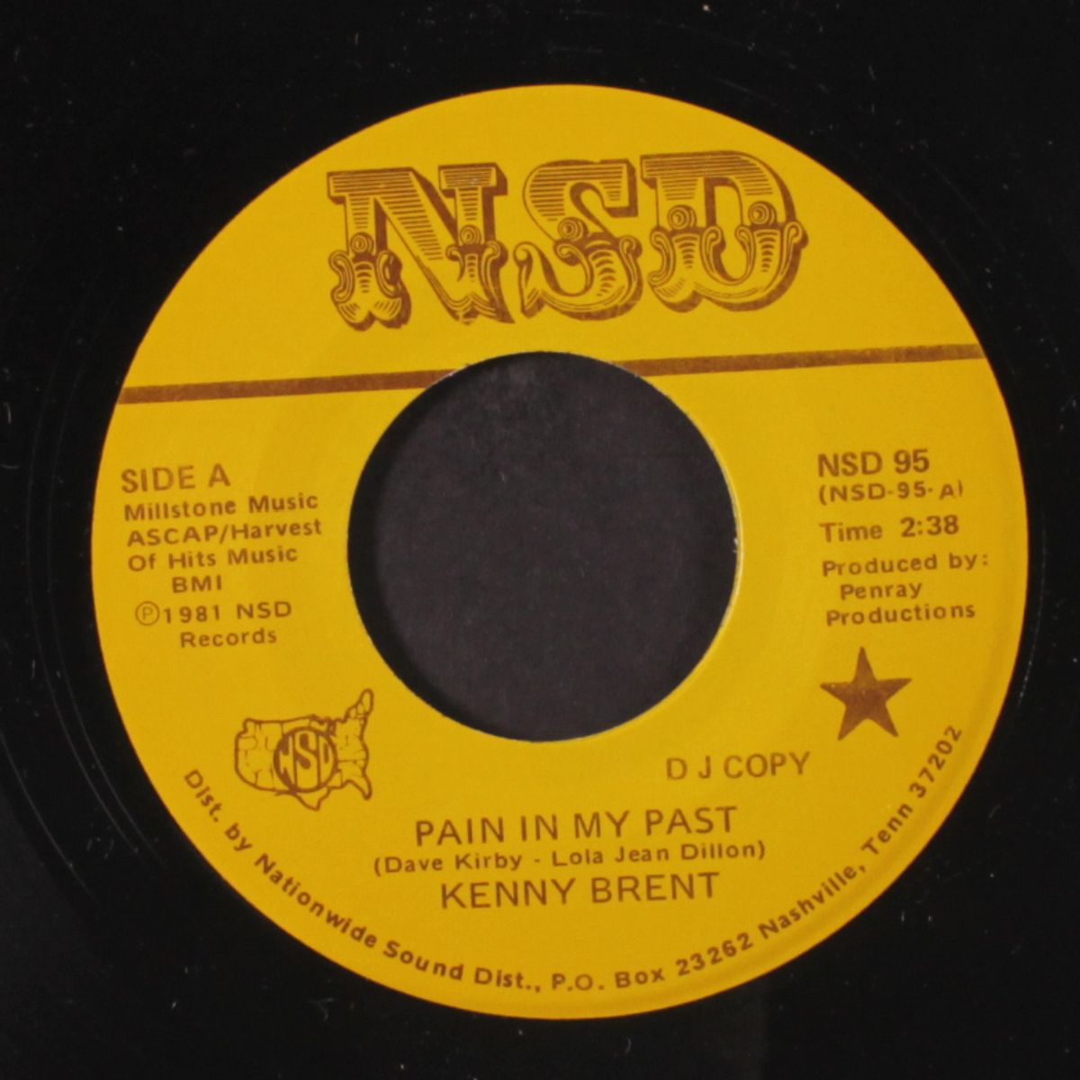 pain in my past / same by KENNY BRENT