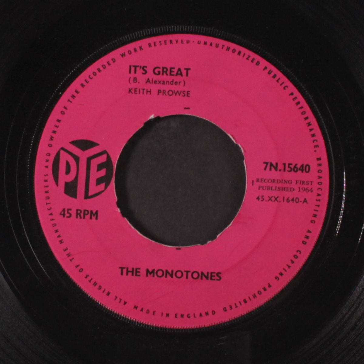 it's great / anymore by MONOTONES