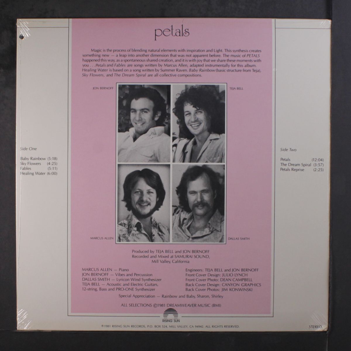 petals by MARCUS ALLEN, JON BERNOFF, DALLAS SMITH, TEJA B
