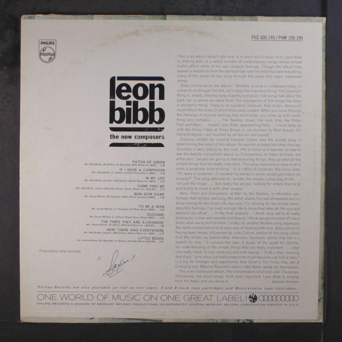 the now composers by LEON BIBB