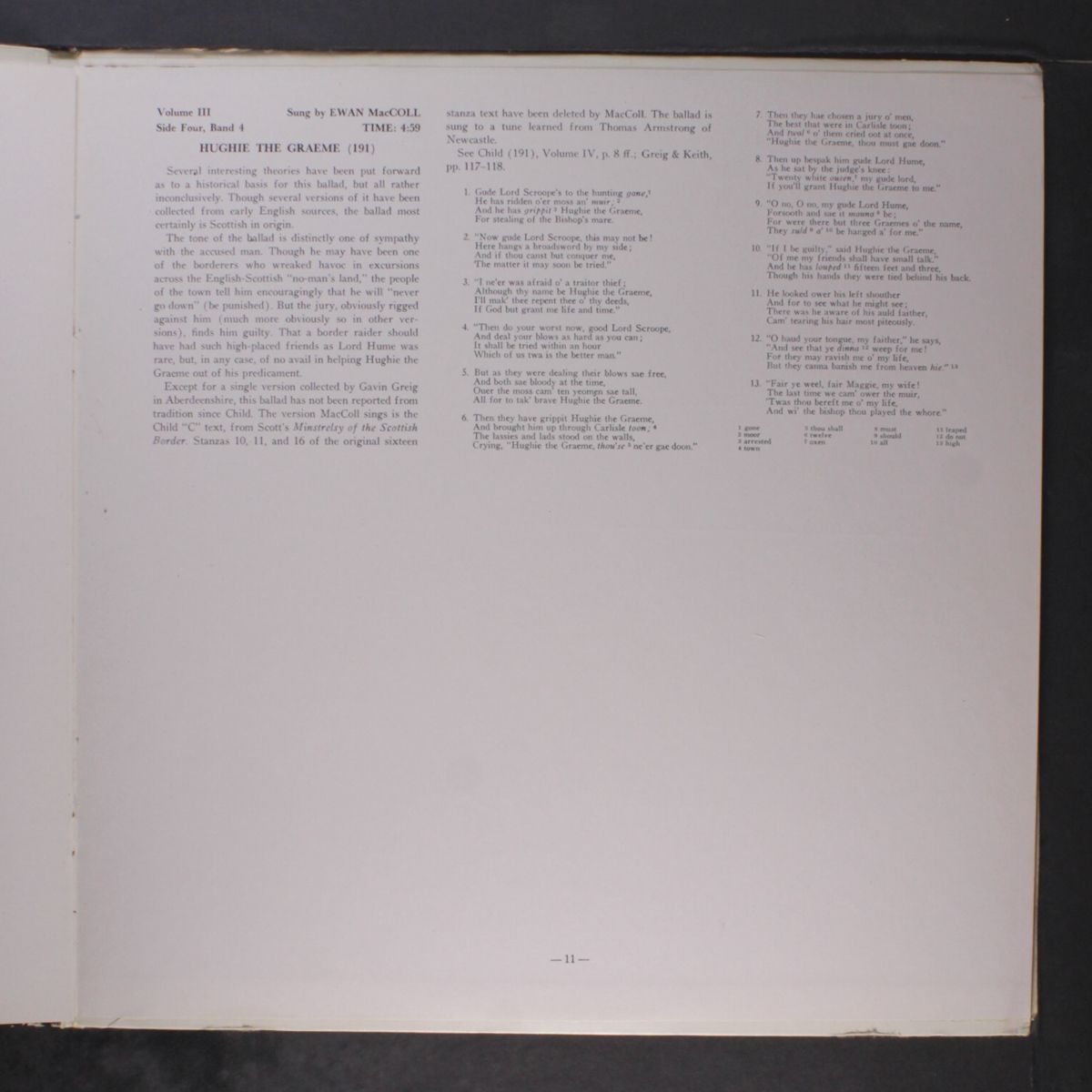the english and scottish popular ballads (the child ballads, vol. 3) by EWAN MACCOLL & A.L. LLOYD