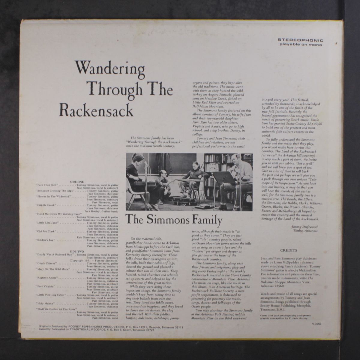 wandering through the rackensack by SIMMONS FAMILY
