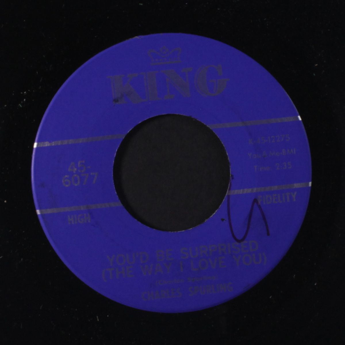 you'd be surprised / mr. cool by CHARLES SPURLING
