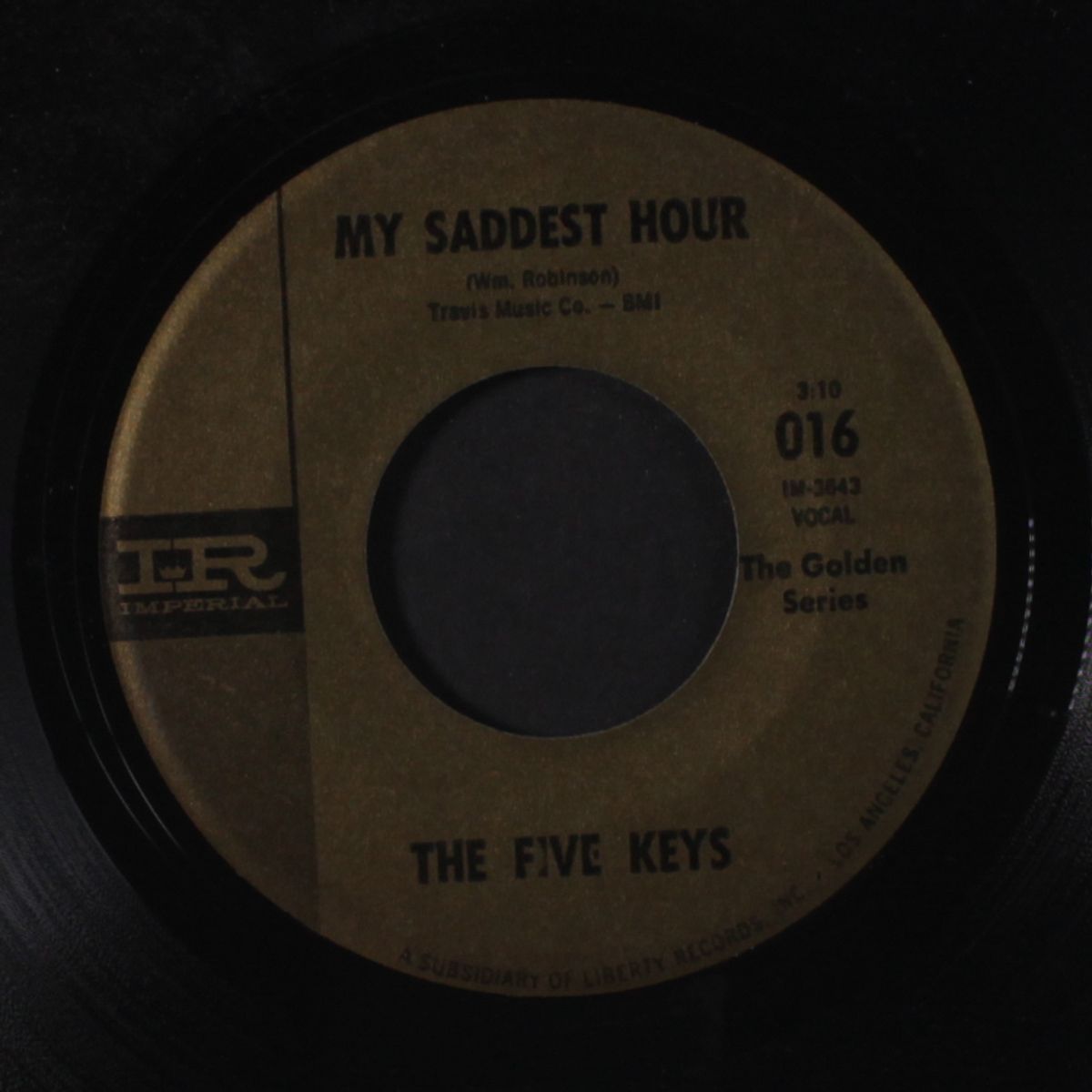 the glory of love / my saddest hour by FIVE KEYS