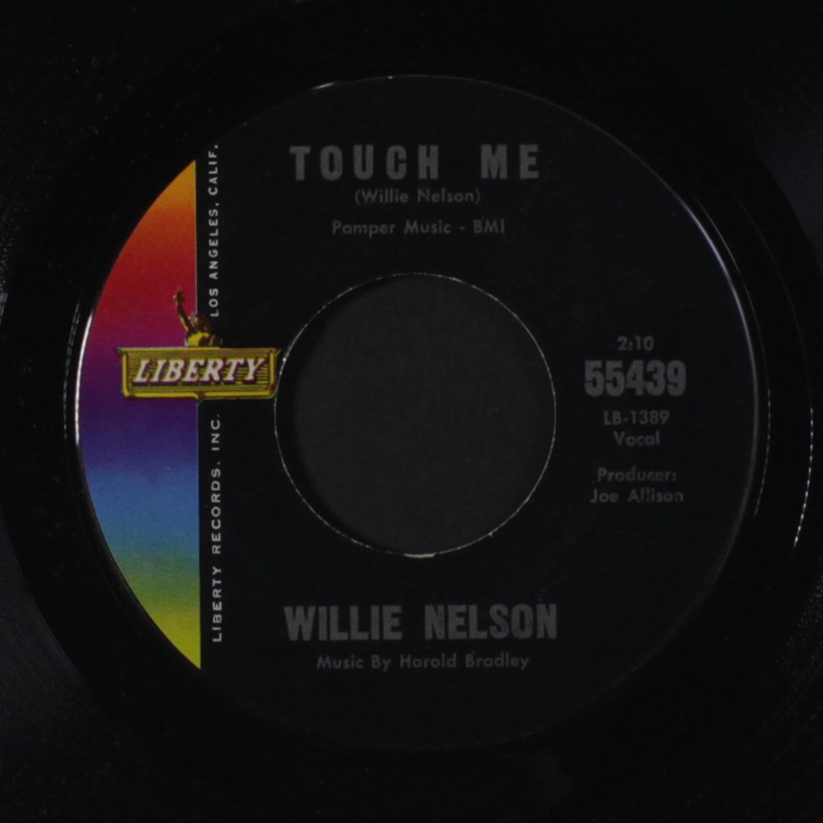 touch me / where my house lives by WILLIE NELSON