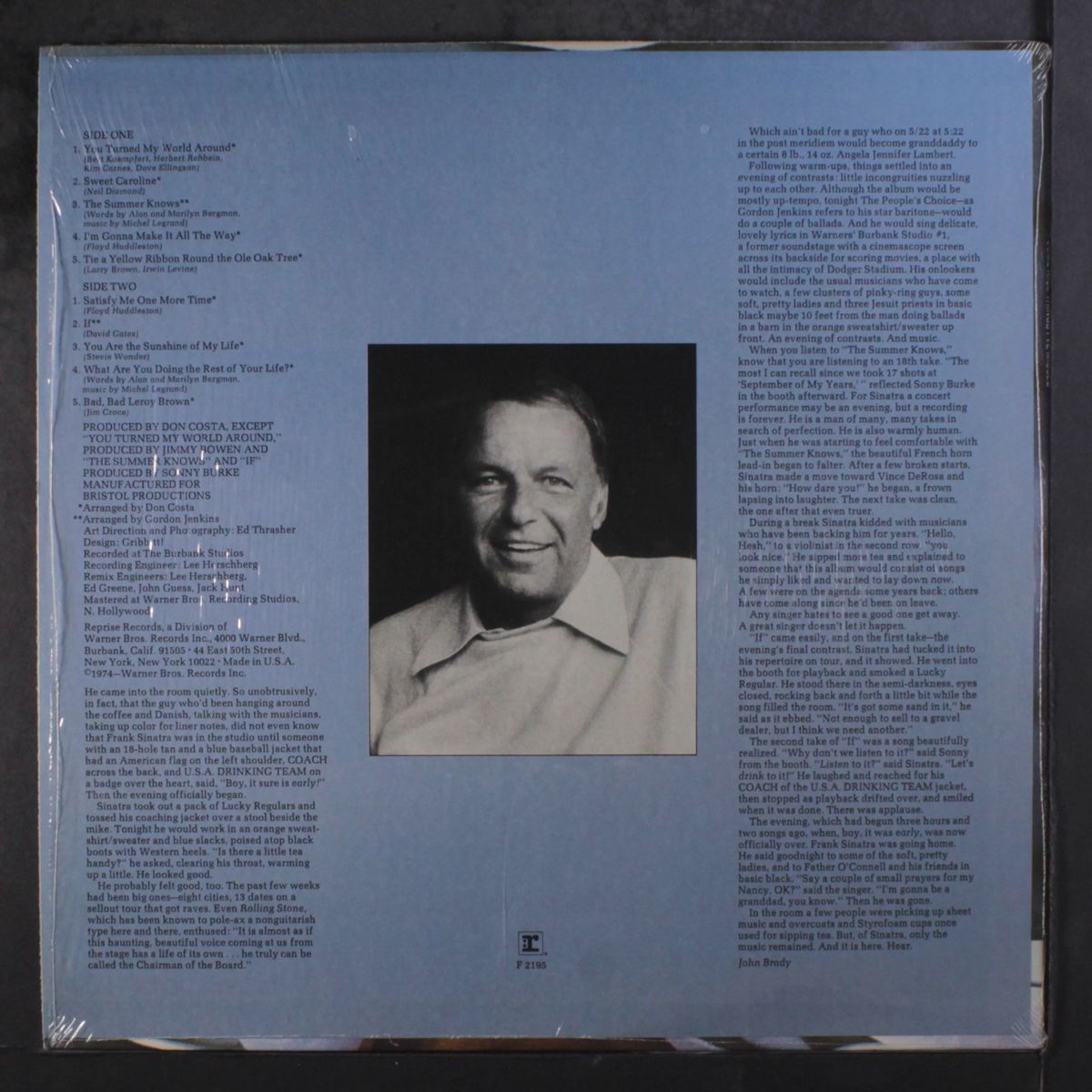 some nice things i've missed by FRANK SINATRA