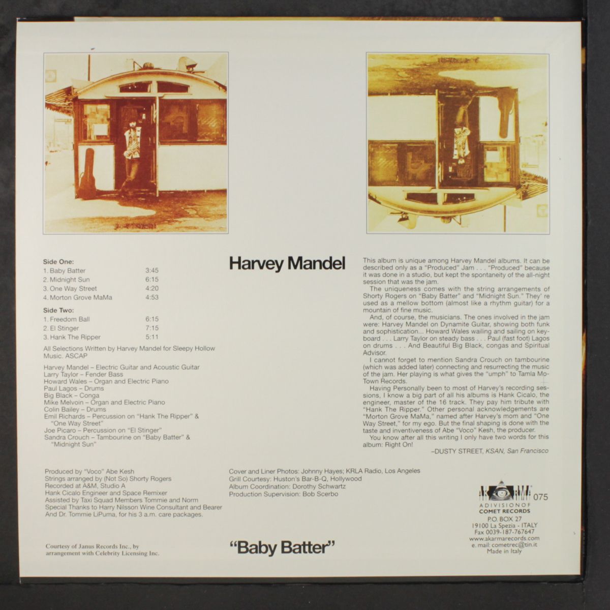 baby batter by HARVEY MANDEL