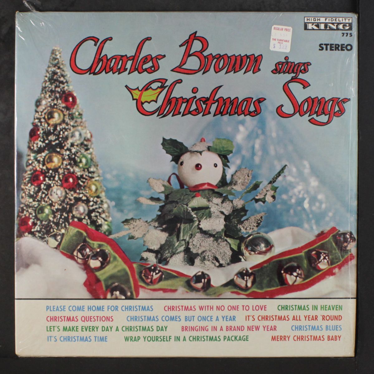 sings christmas songs by CHARLES BROWN