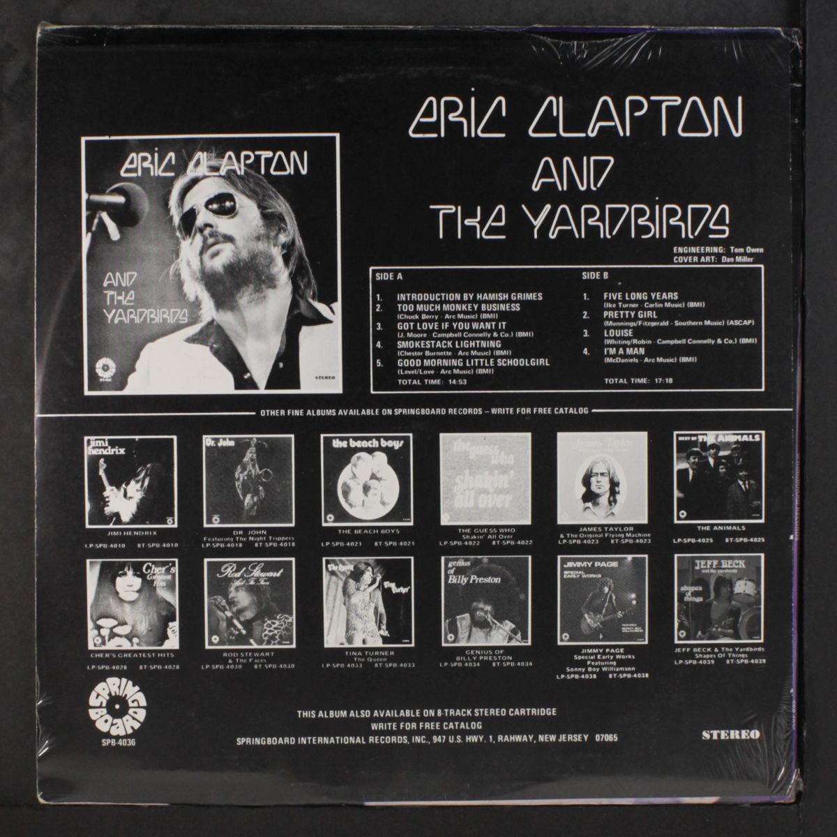 and the yardbirds by ERIC CLAPTON