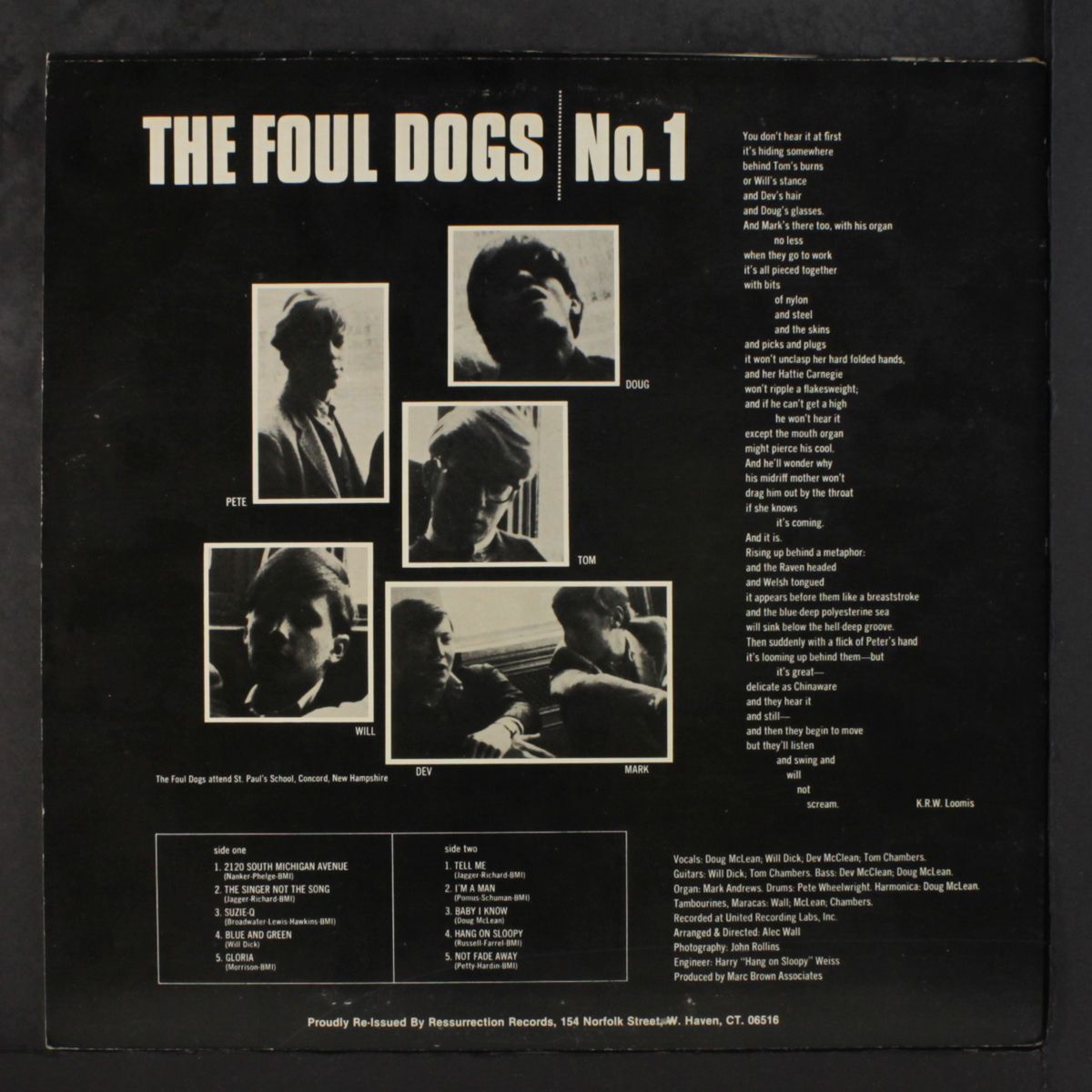 no. 1 by FOUL DOGS