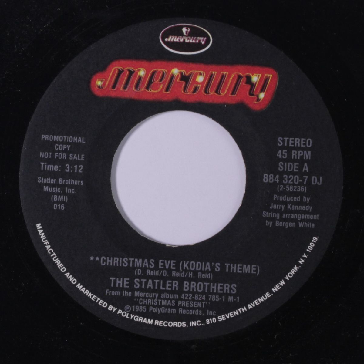mary's sweet smile / christmas eve by STATLER BROTHERS