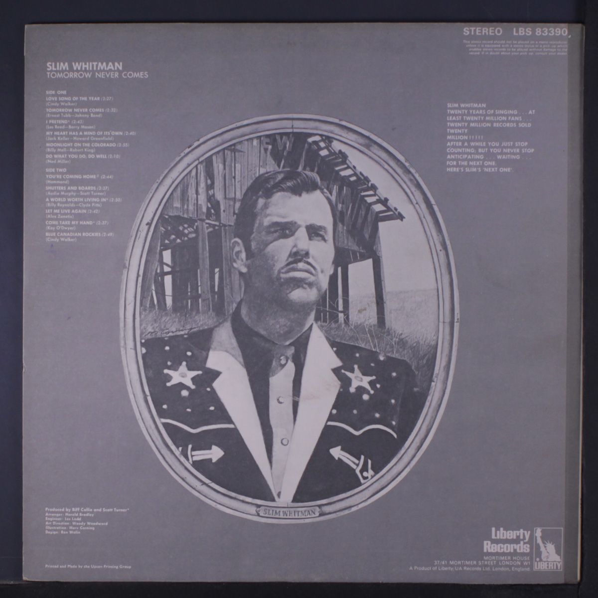 tomorrow never comes by SLIM WHITMAN