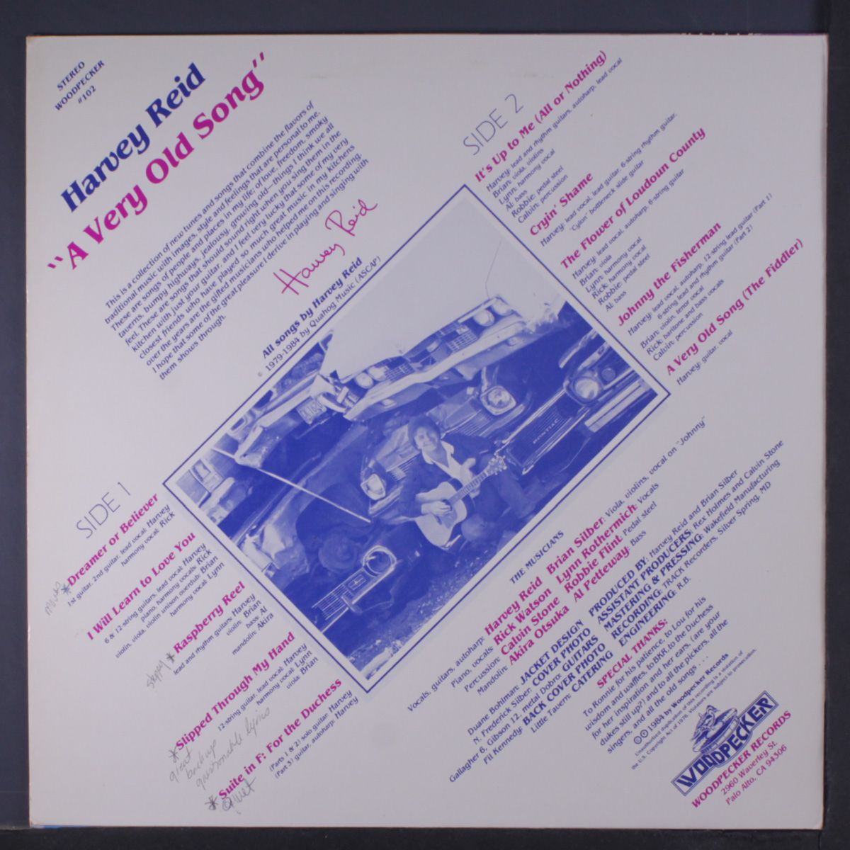 a very old song by HARVEY REID