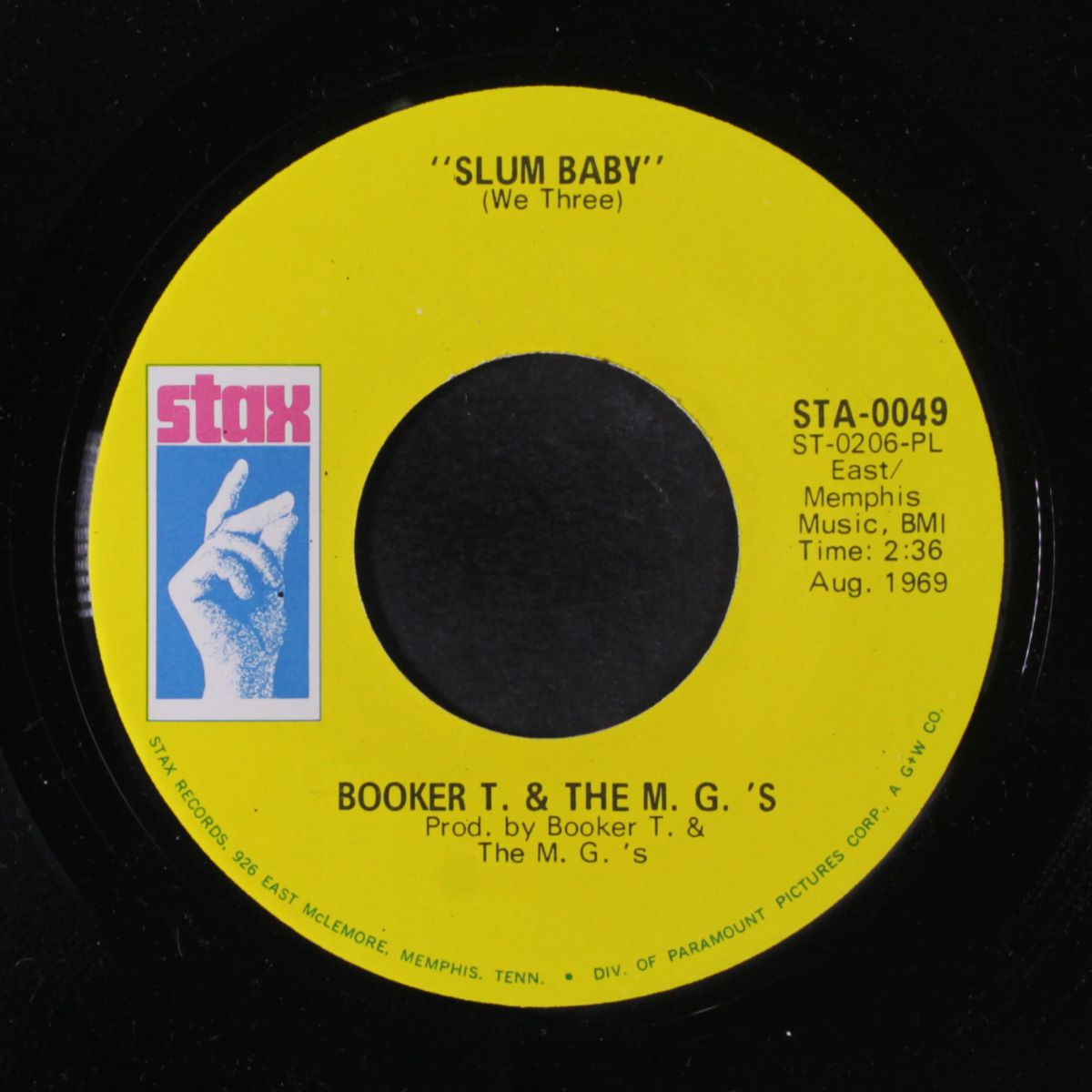 slum baby / meditation by BOOKER T & THE MG'S