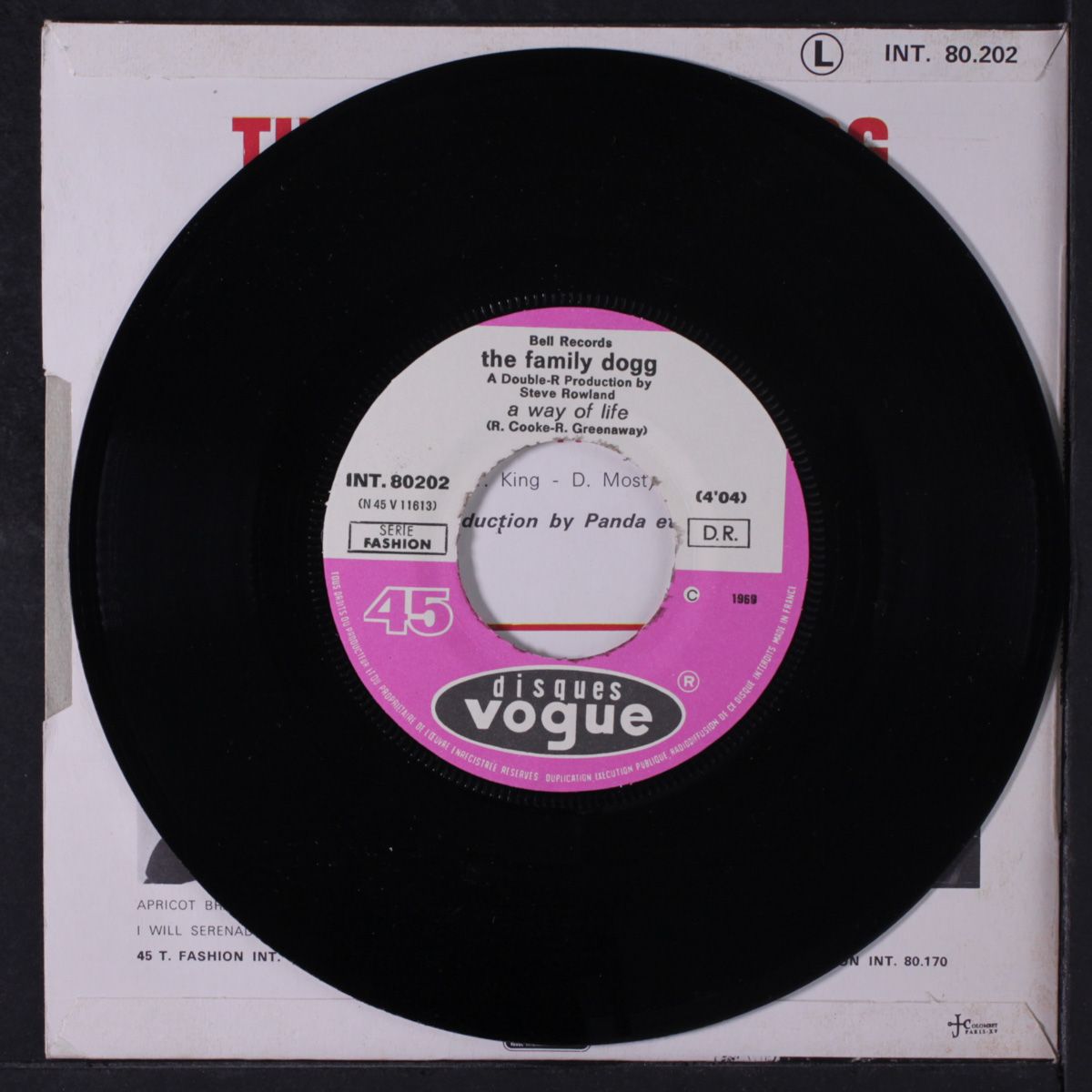 a way of life / throw it away by FAMILY DOGG