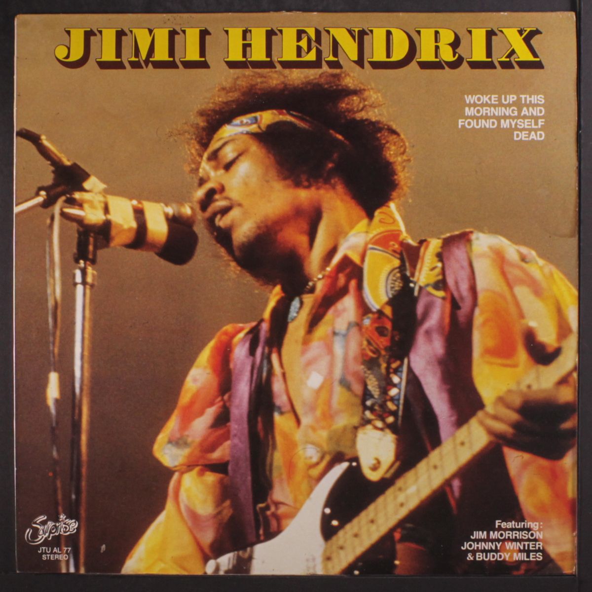 woke up this morning and found myself dead by JIMI HENDRIX
