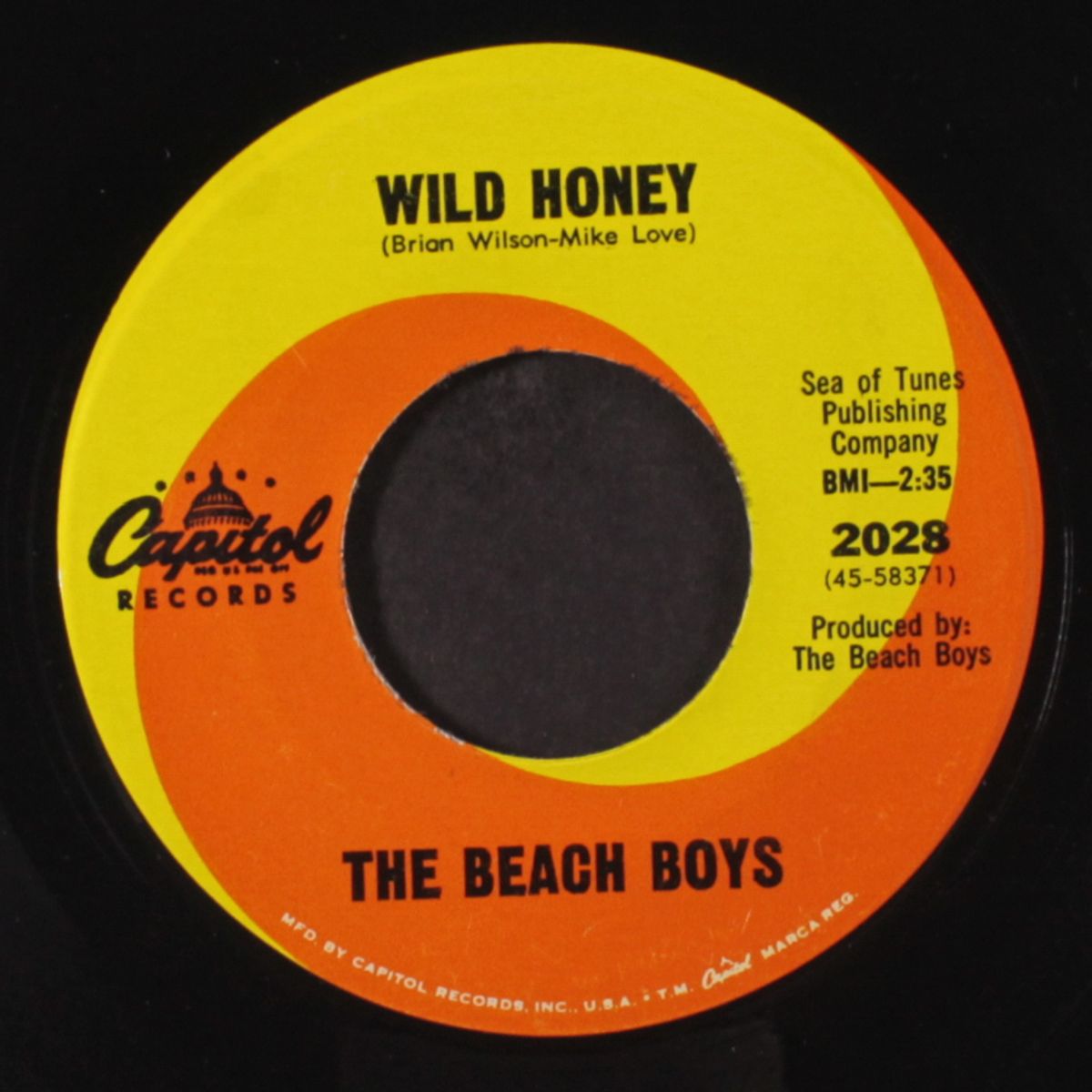 wild honey / wind chimes by BEACH BOYS