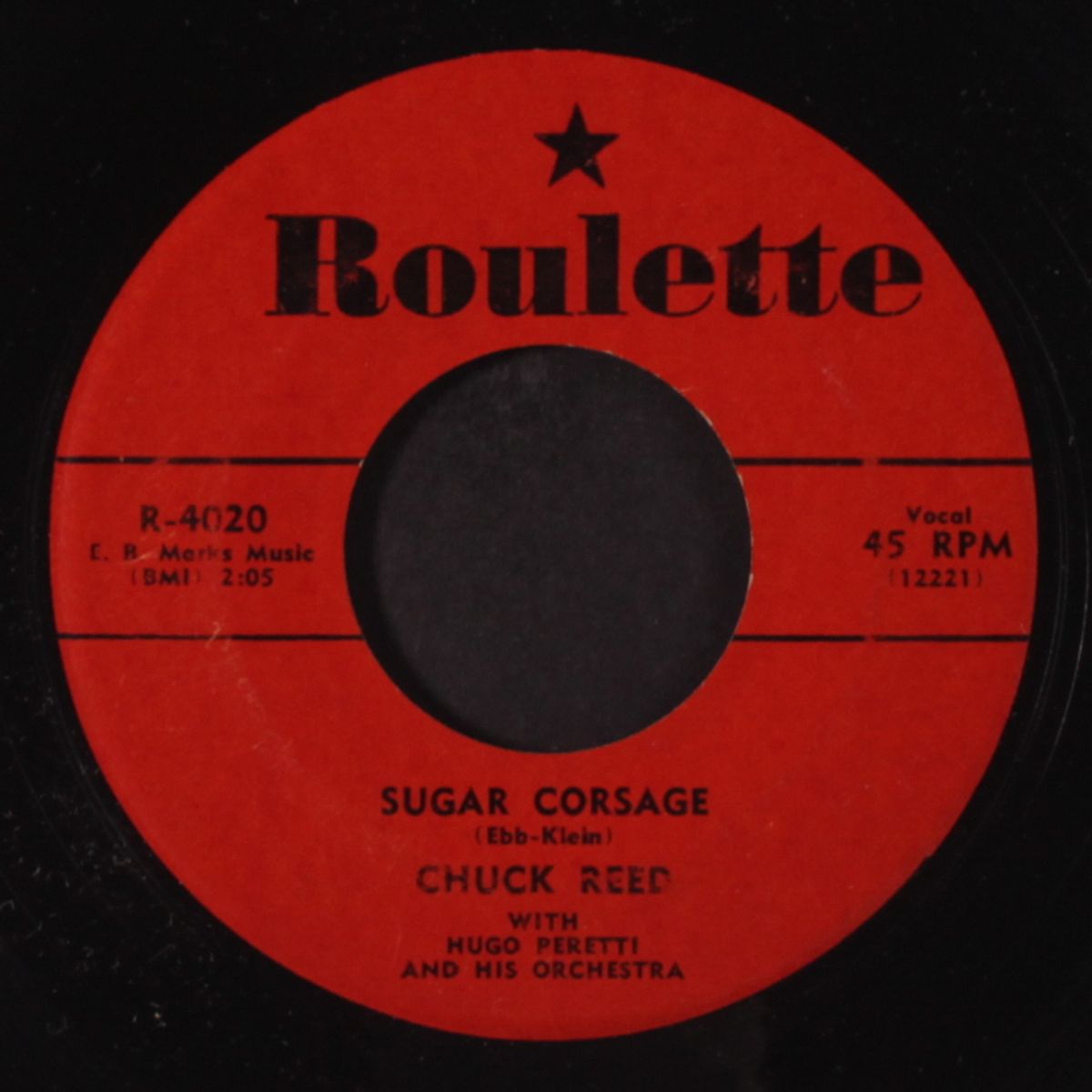 a southern boy sings the blues / sugar corsage by CHUCK REED
