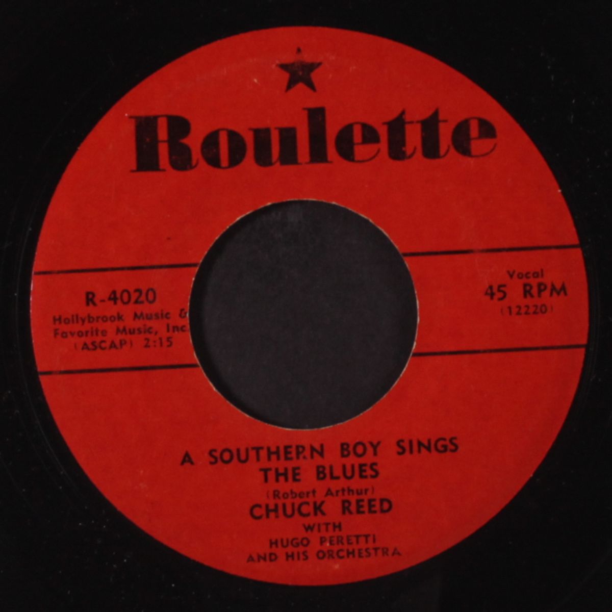 a southern boy sings the blues / sugar corsage by CHUCK REED