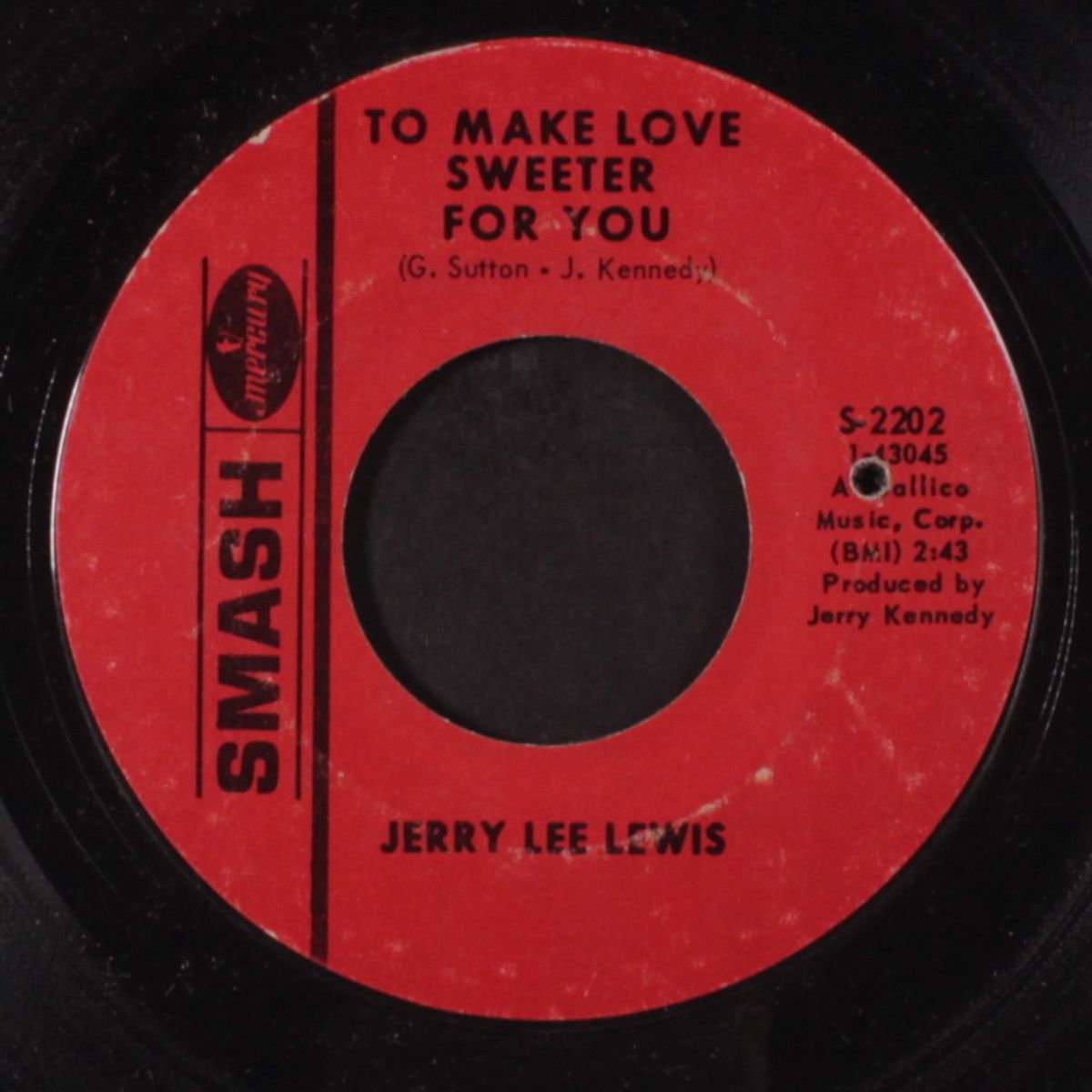 let's talk about us / to make love sweeter for you by JERRY LEE LEWIS