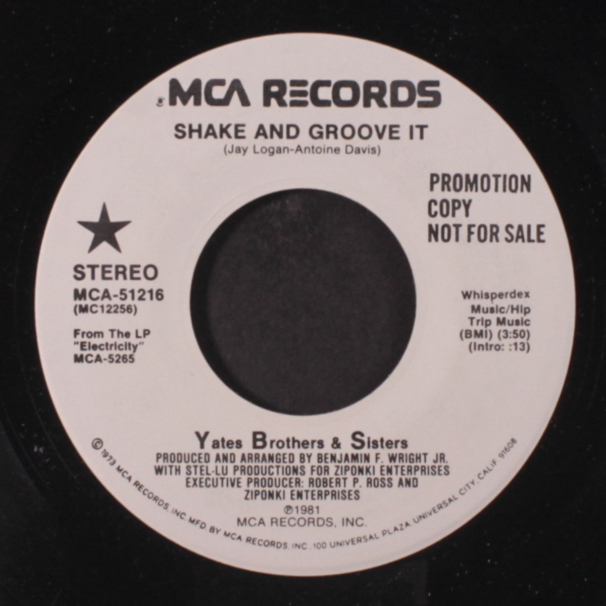 shake and groove it / same by YATES BROTHERS & SISTERS