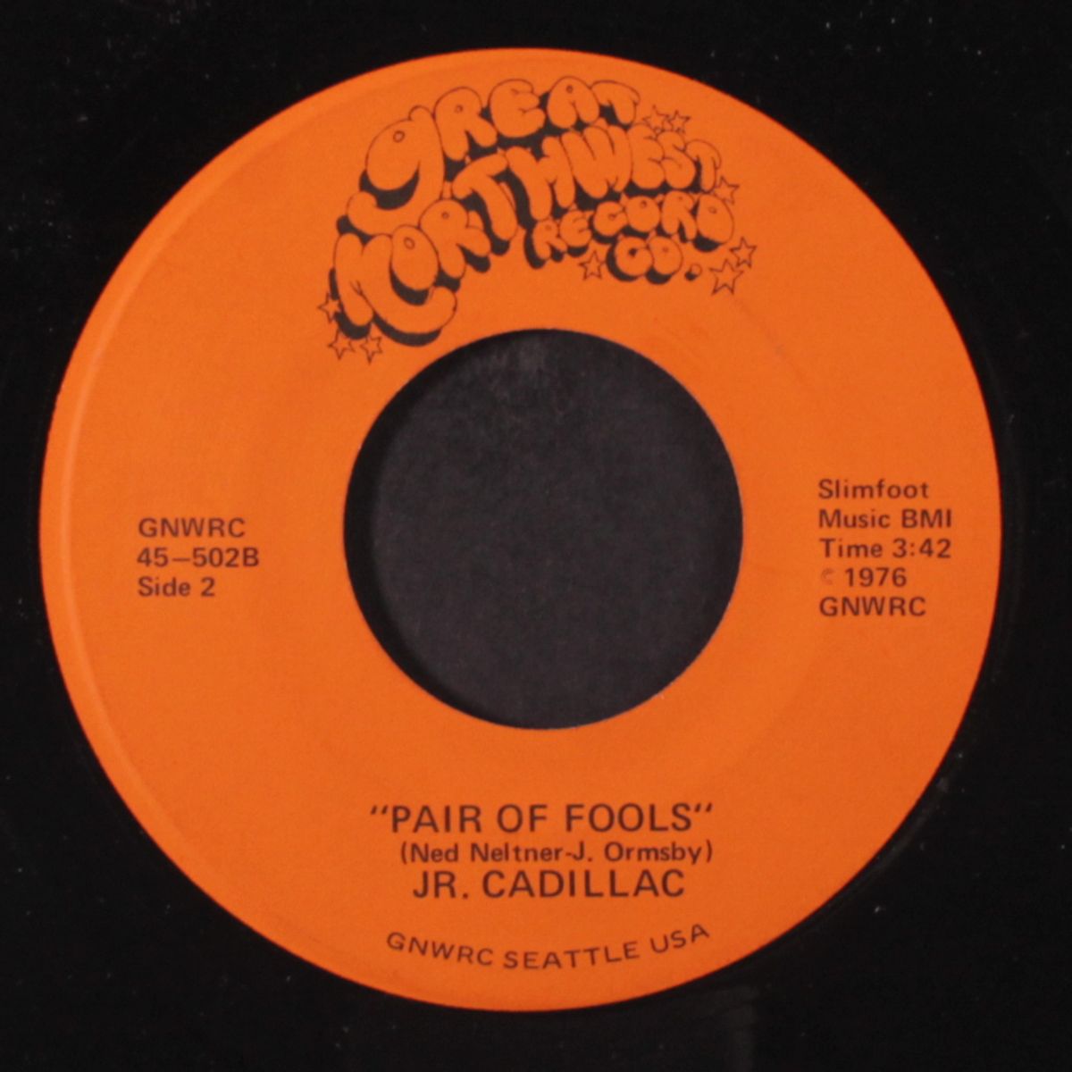 that's the kinda love i've got for you / pair of fools by JR. CADILLAC