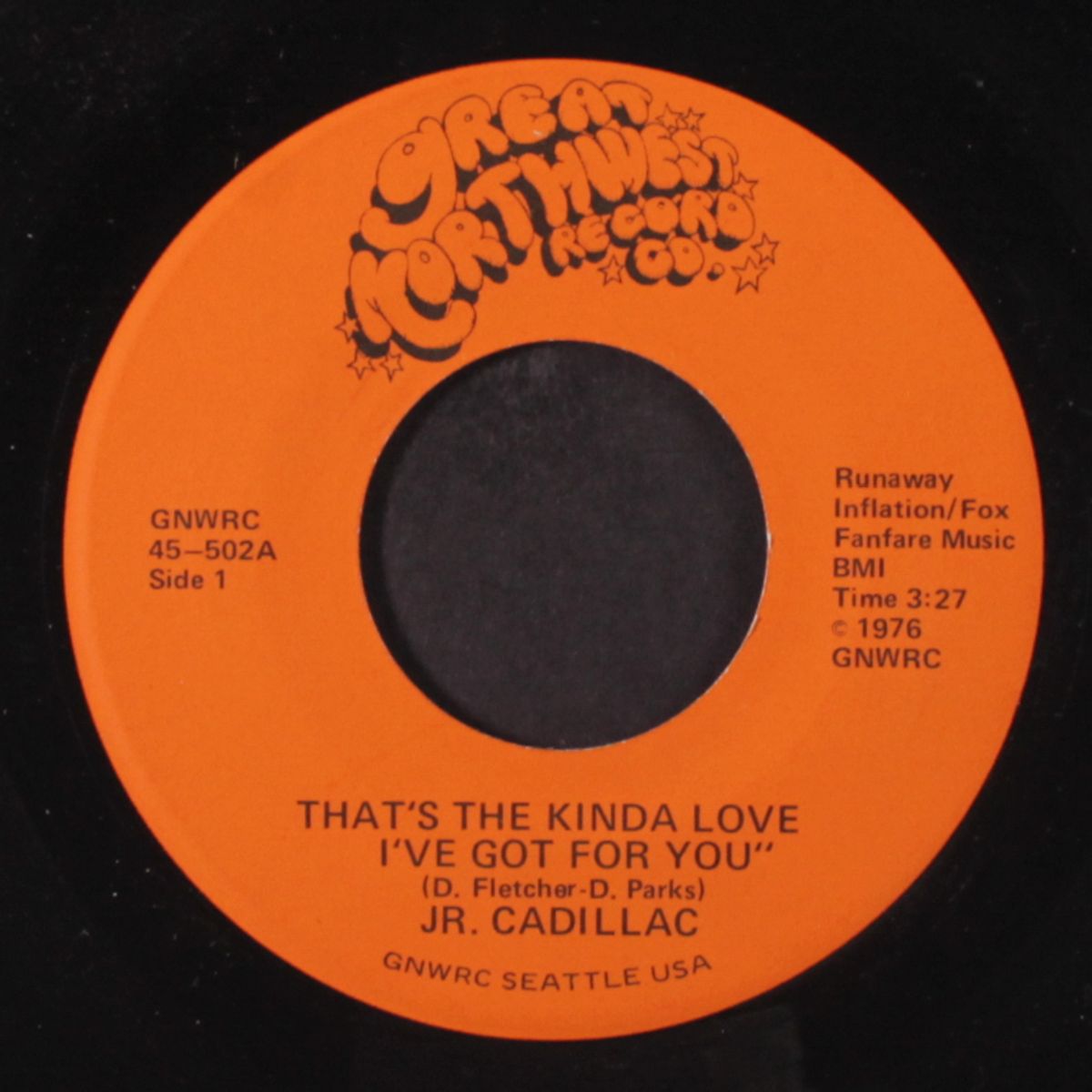 that's the kinda love i've got for you / pair of fools by JR. CADILLAC