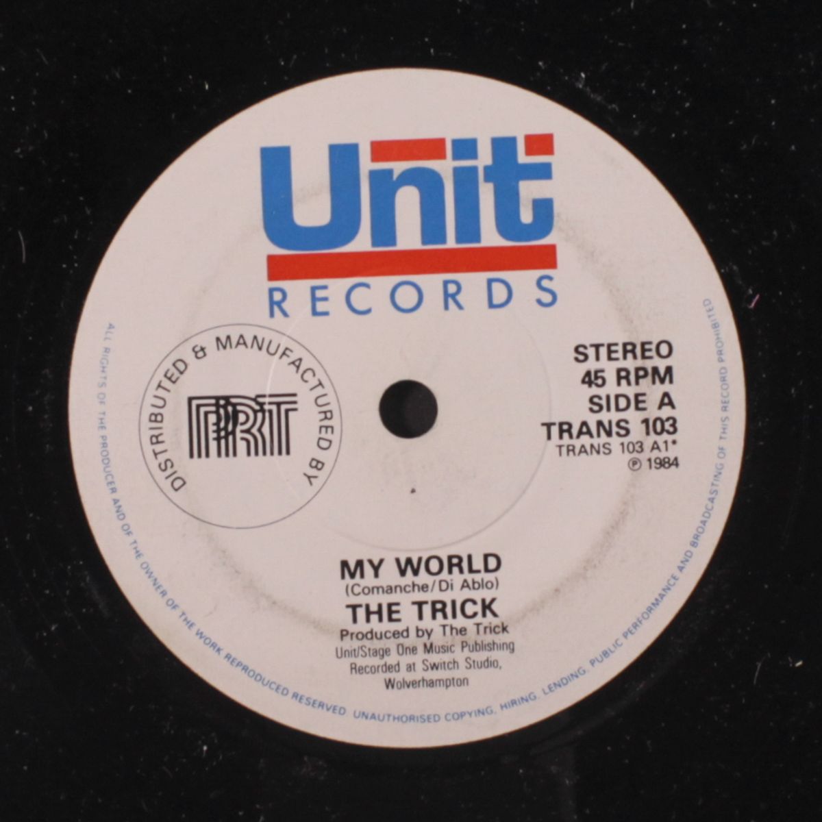 my world / disco dub mix by TRICK