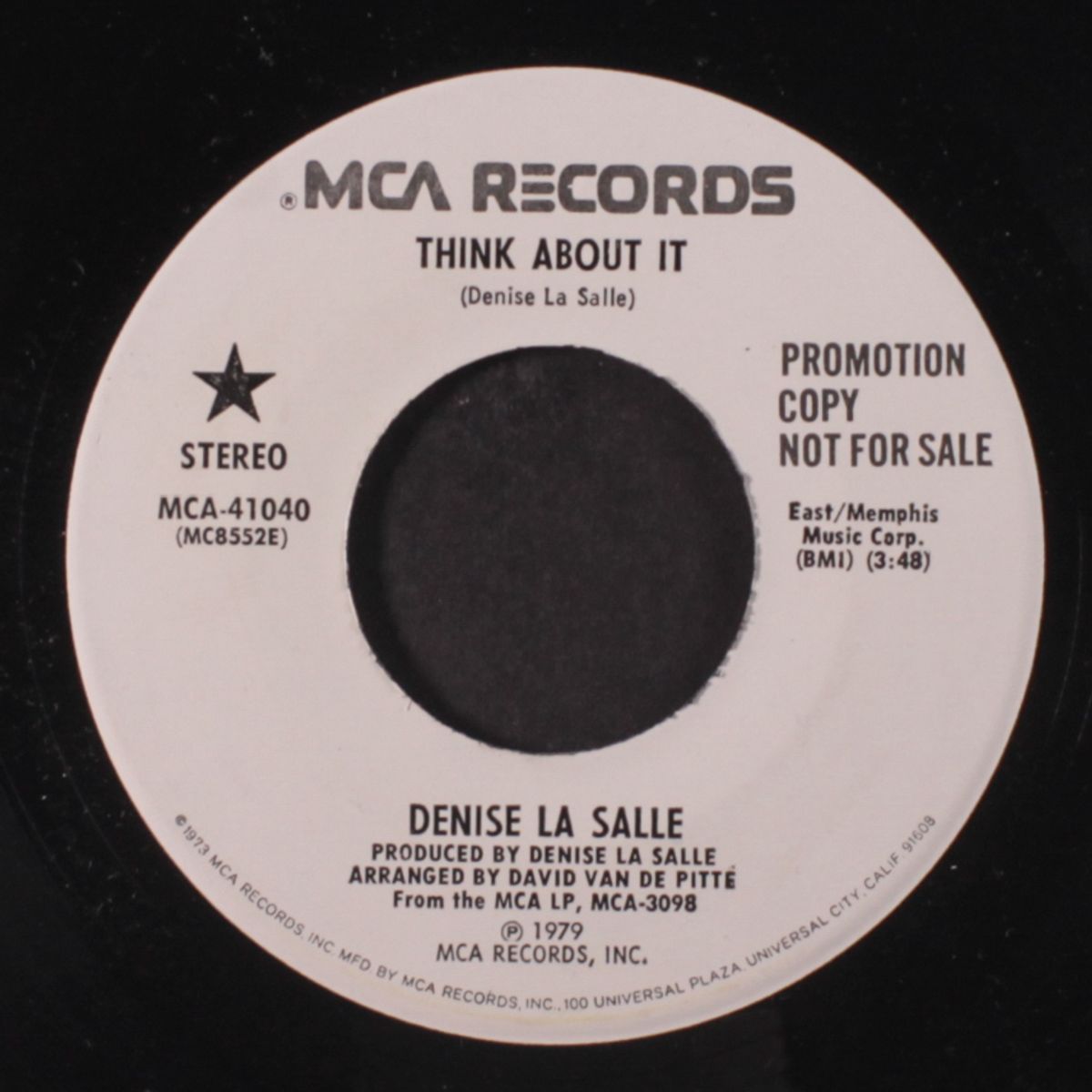 think about it / same by DENISE LASALLE