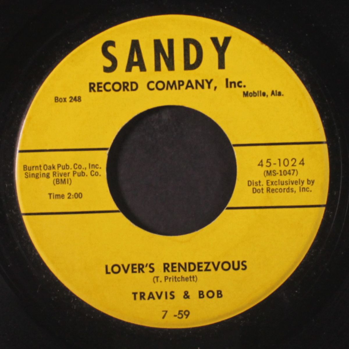 oh yeah / lover's rendezvous by TRAVIS & BOB