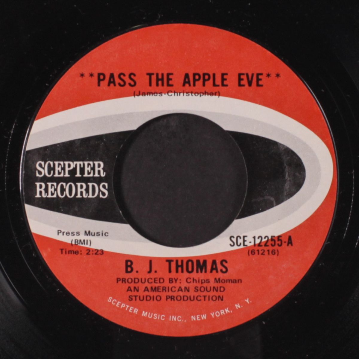 pass the apple eve / fairy tale of time by B. J. THOMAS