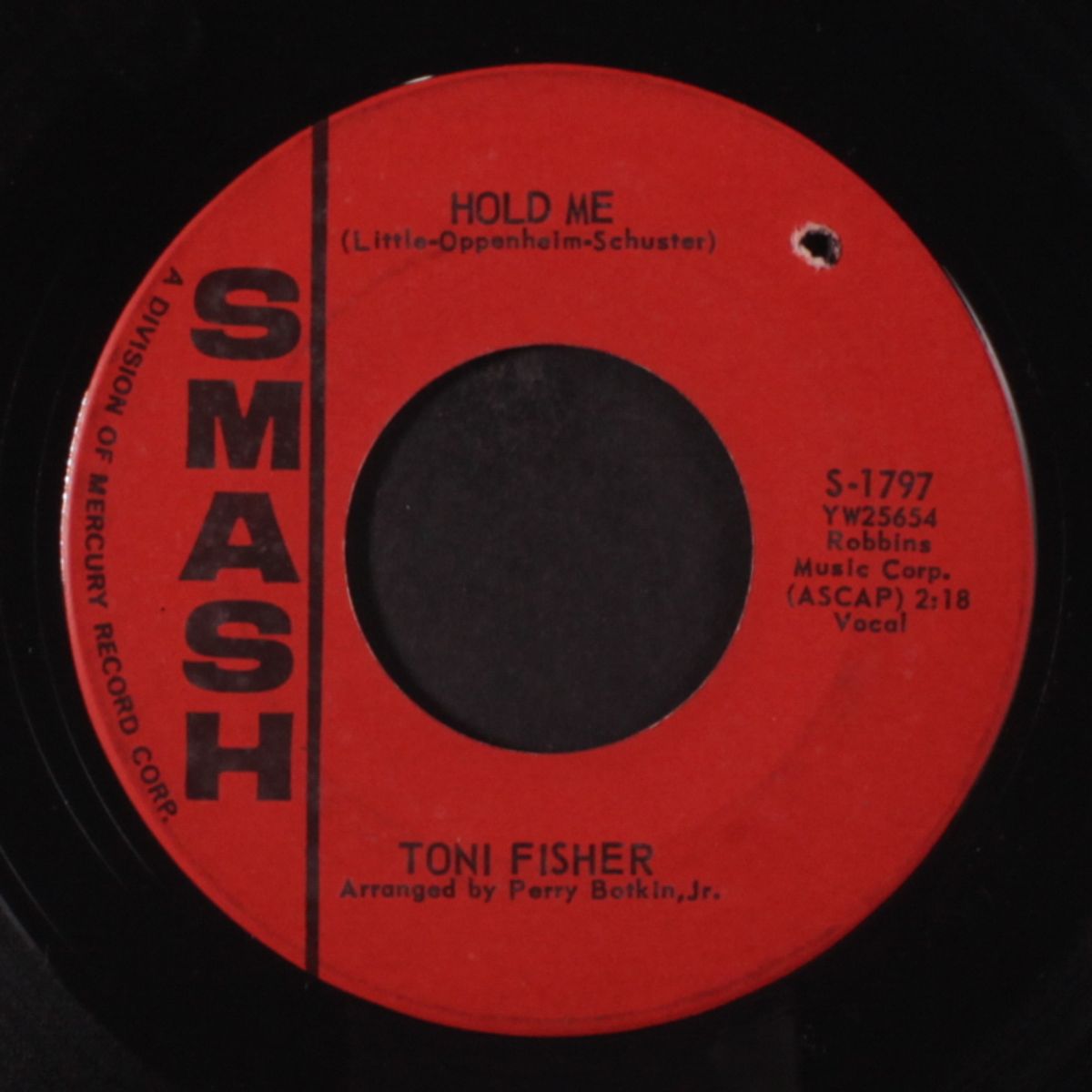 hold me / laugh or cry by TONI FISHER