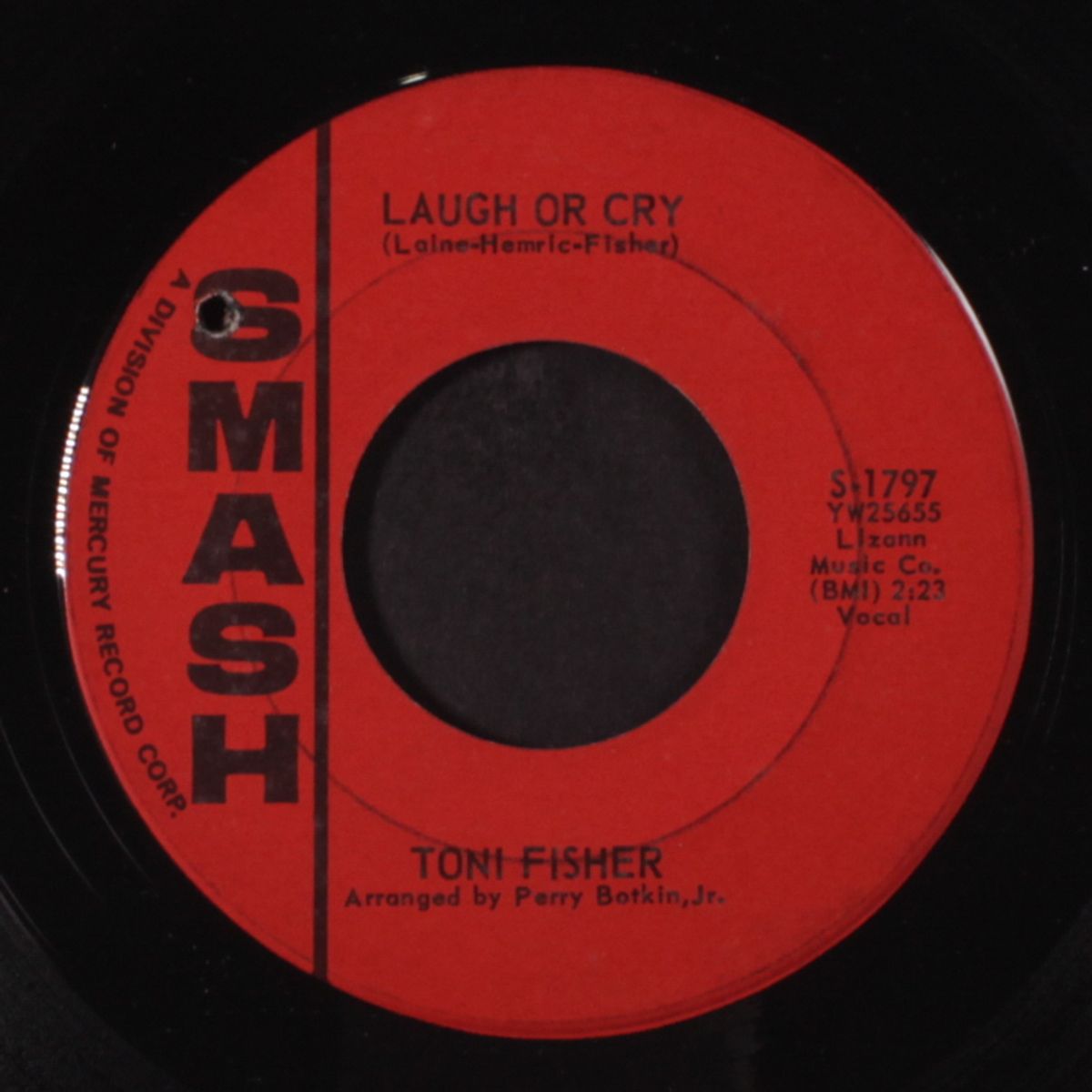 hold me / laugh or cry by TONI FISHER