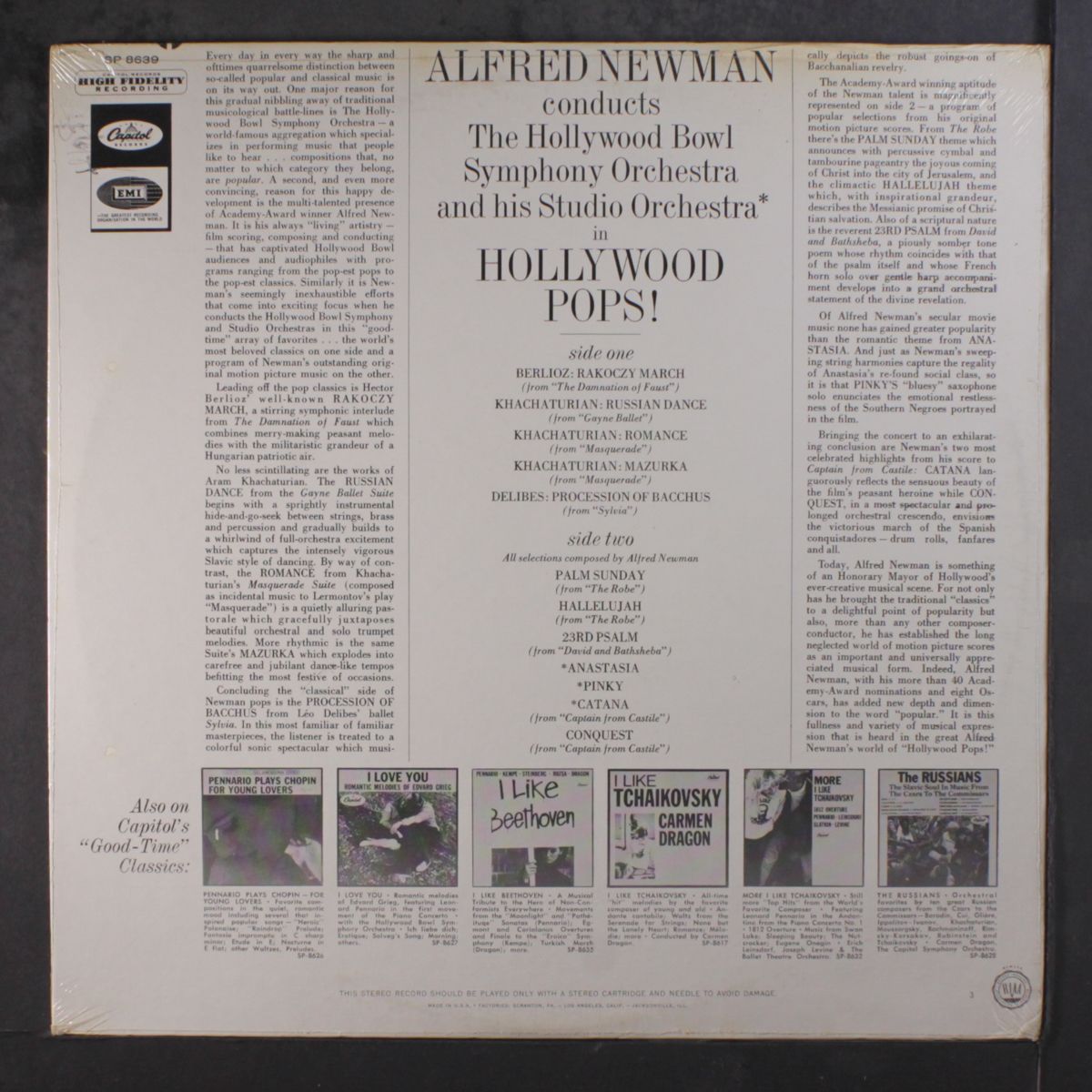 hollywood pops! by ALFRED NEWMAN