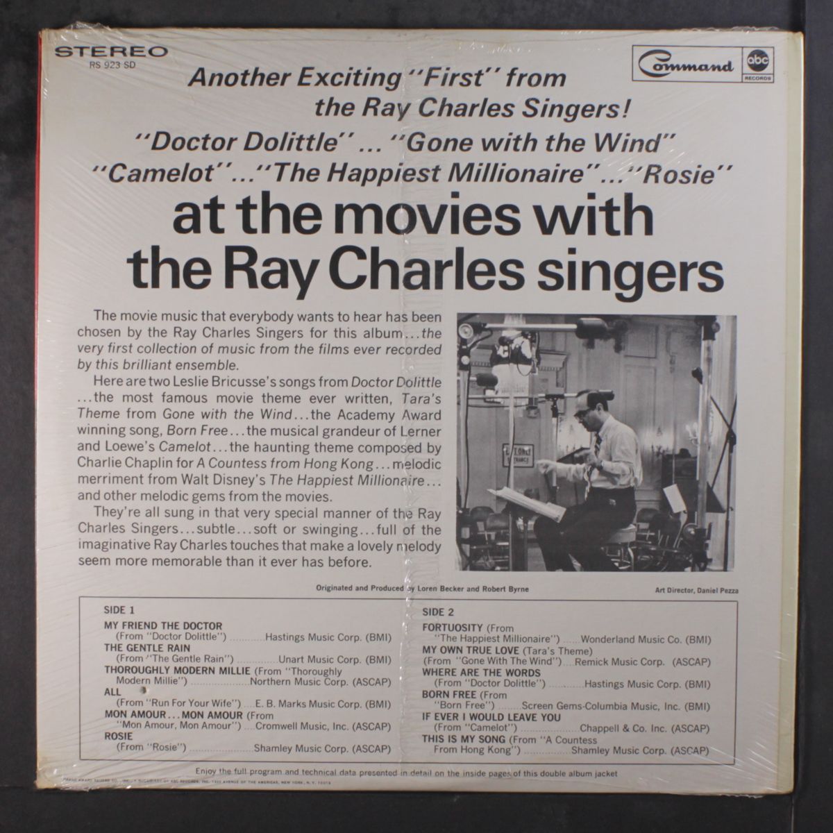 at the movies with by RAY CHARLES SINGERS