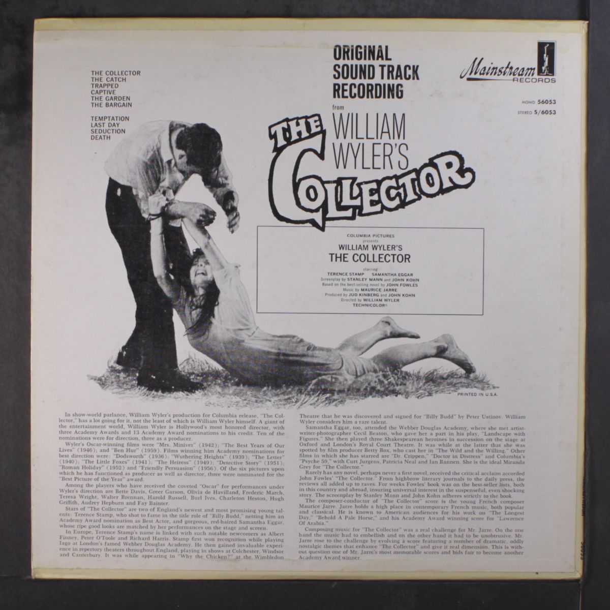 the collector by MAURICE JARRE