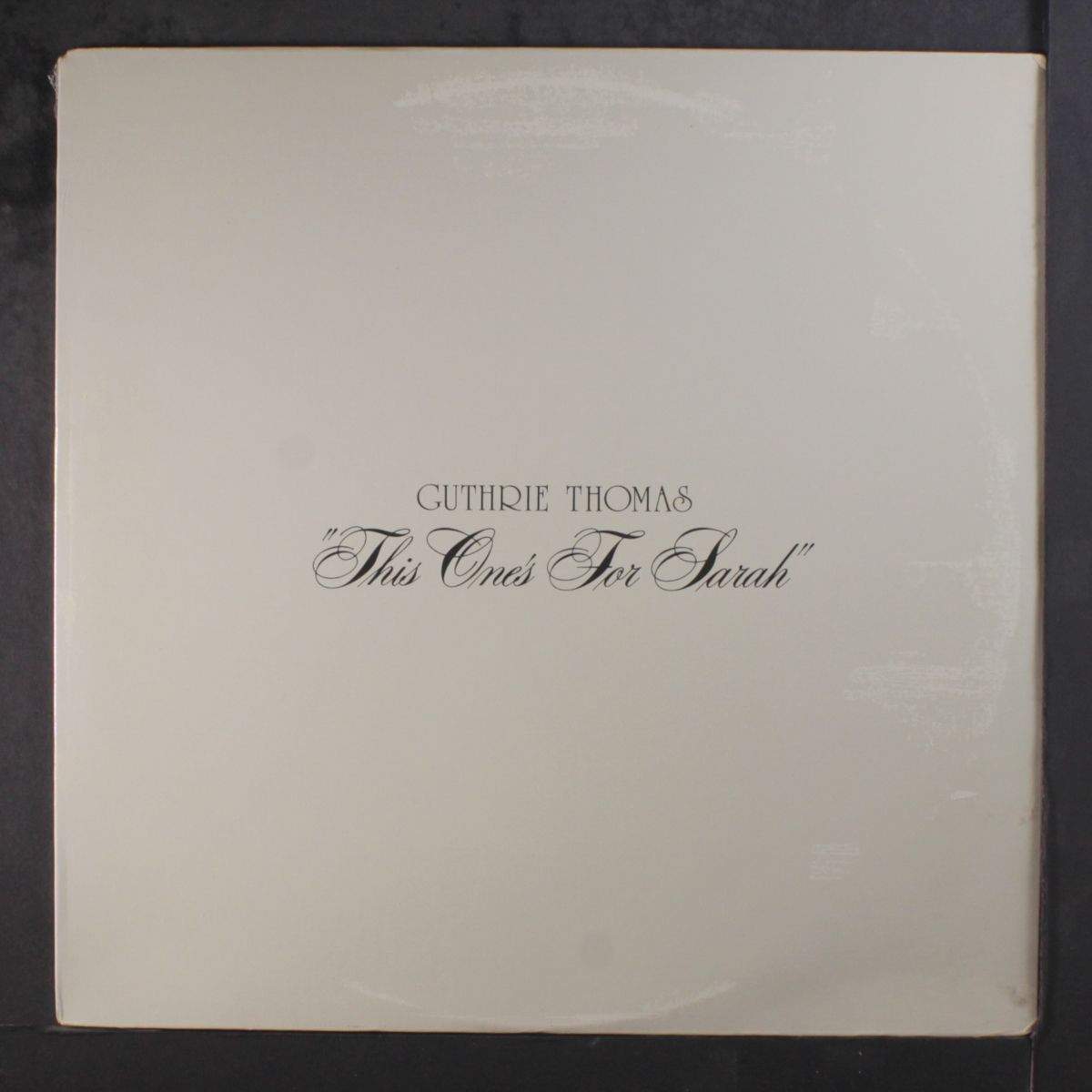this one's for sarah by GUTHRIE THOMAS