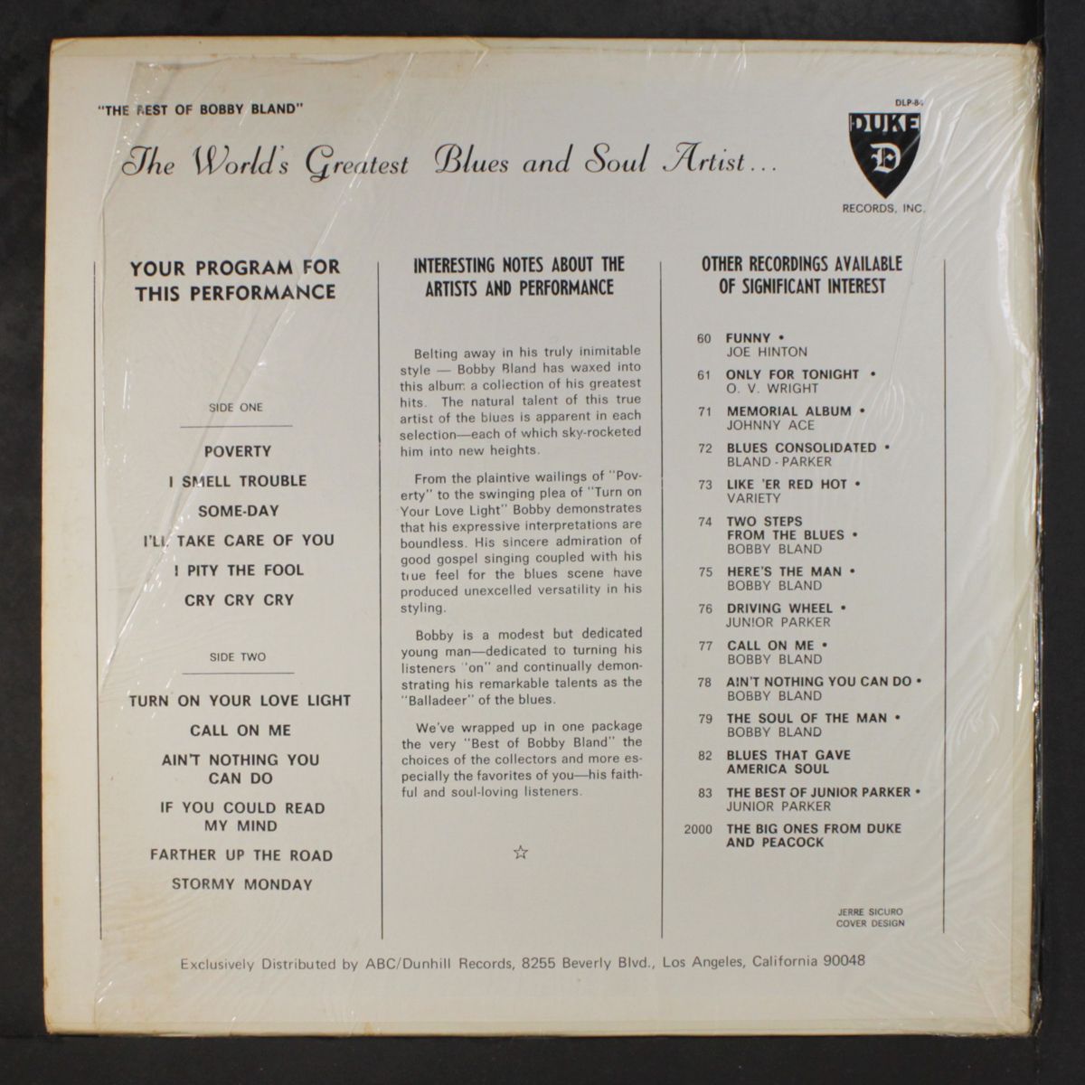best of by BOBBY BLAND