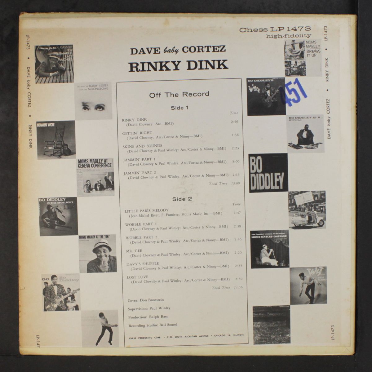 rinky-dink by DAVE 'BABY' CORTEZ