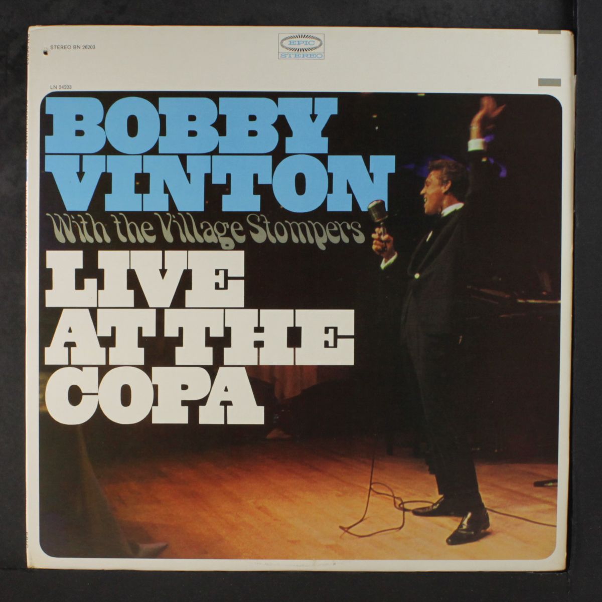 live at the copa by BOBBY VINTON & VILLAGE STOMPERS