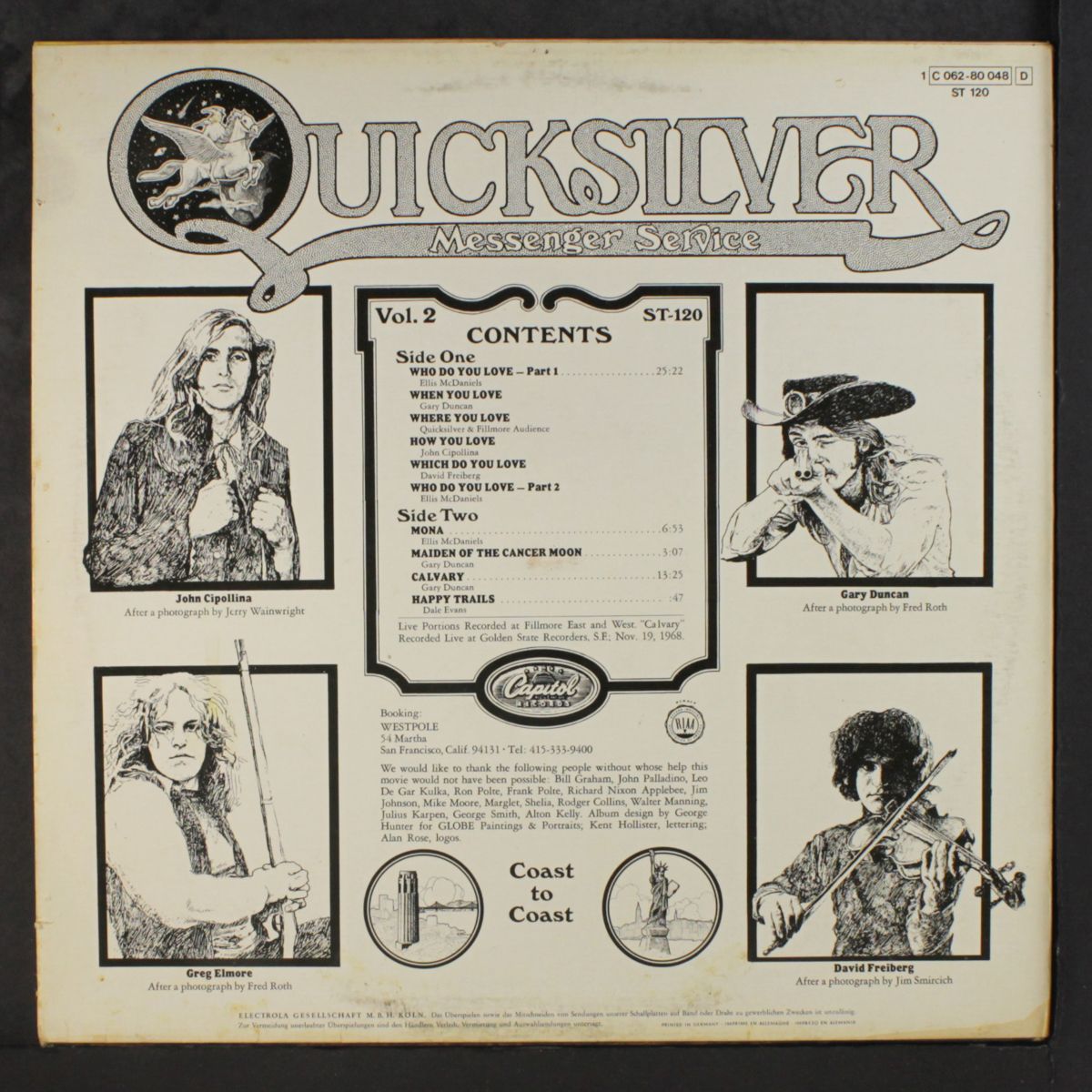 happy trails by QUICKSILVER MESSENGER SERVICE