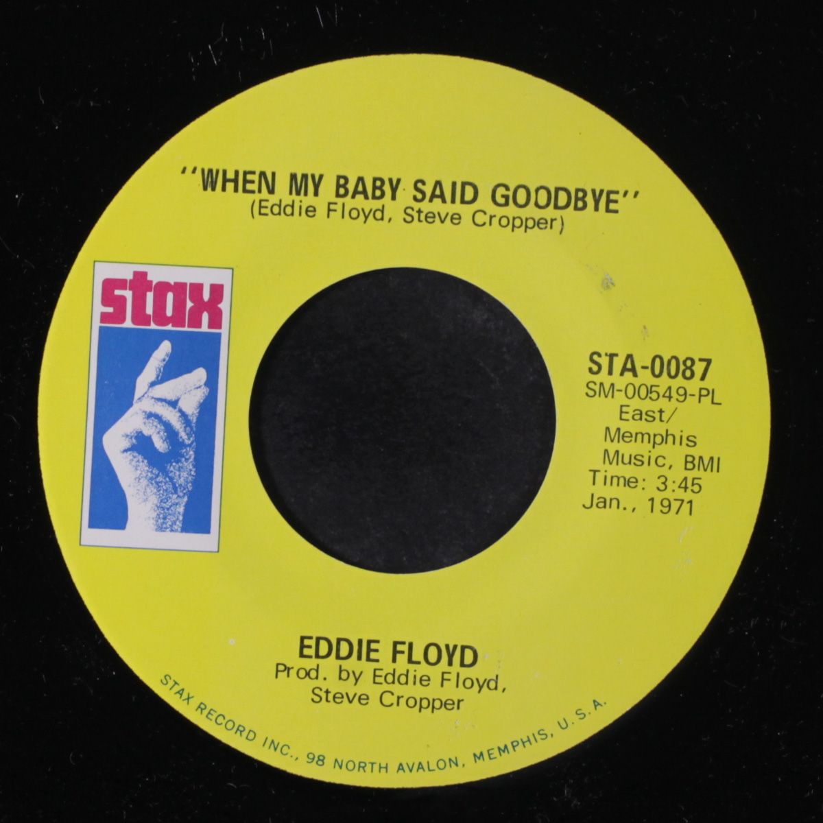 oh, how it rained / when my baby said goodbye by EDDIE FLOYD