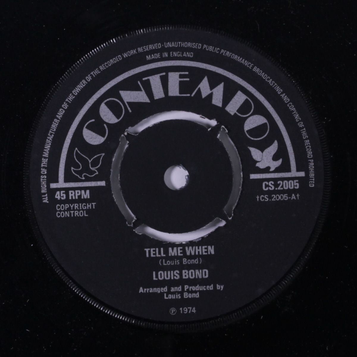 tell me when by LOUIS BOND