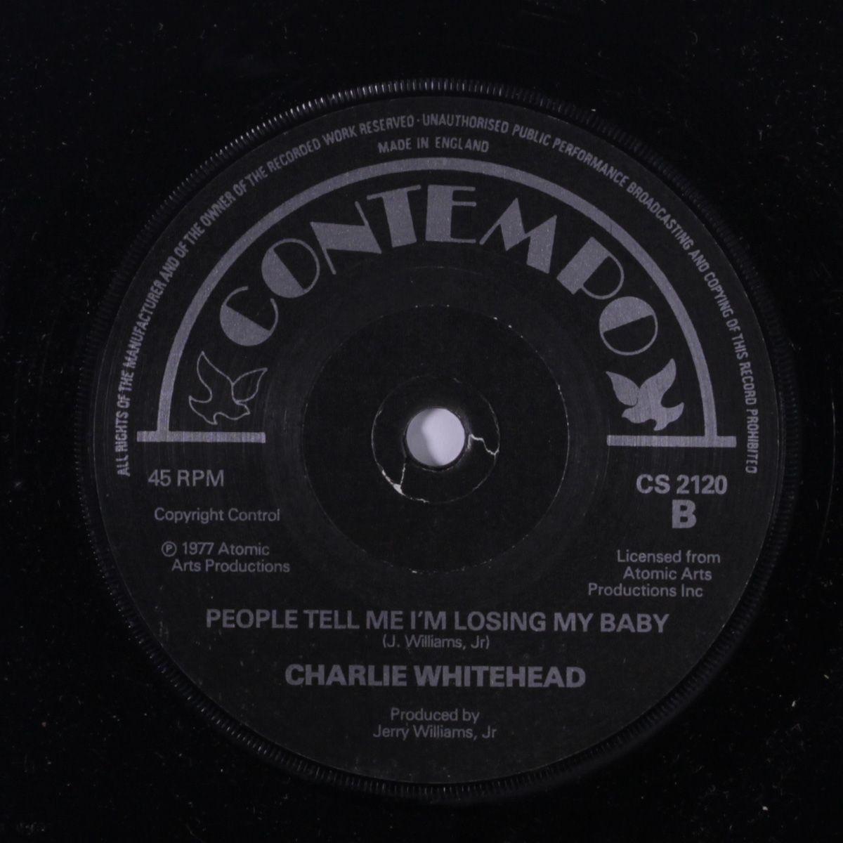 i was dancing when i fell in love / people tell me i'm losing my baby by CHARLIE WHITEHEAD